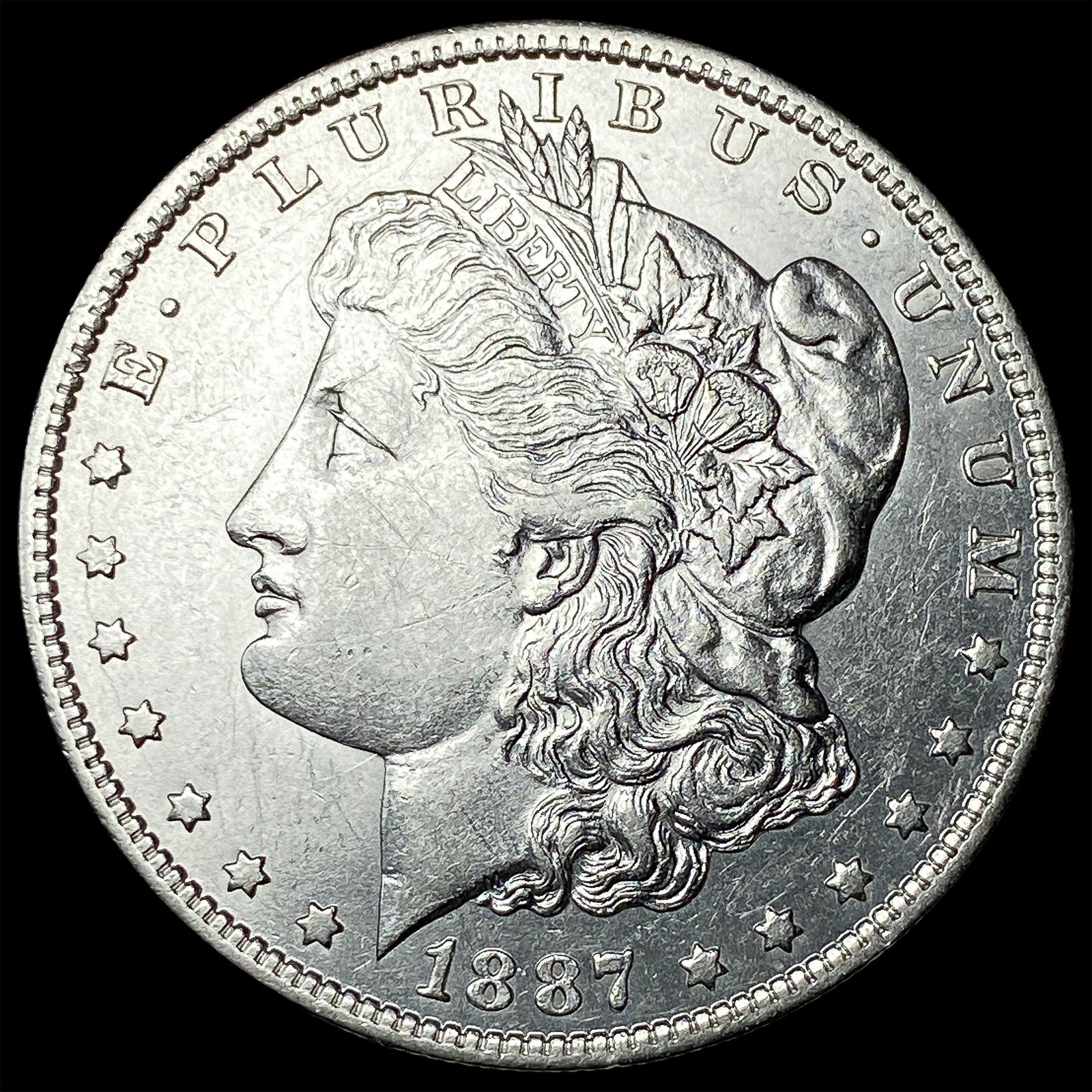 1887-O Silver Morgan Dollar CLOSELY UNCIRCULATED: 1887-O Silver Morgan Dollar CLOSELY UNCIRCULATED