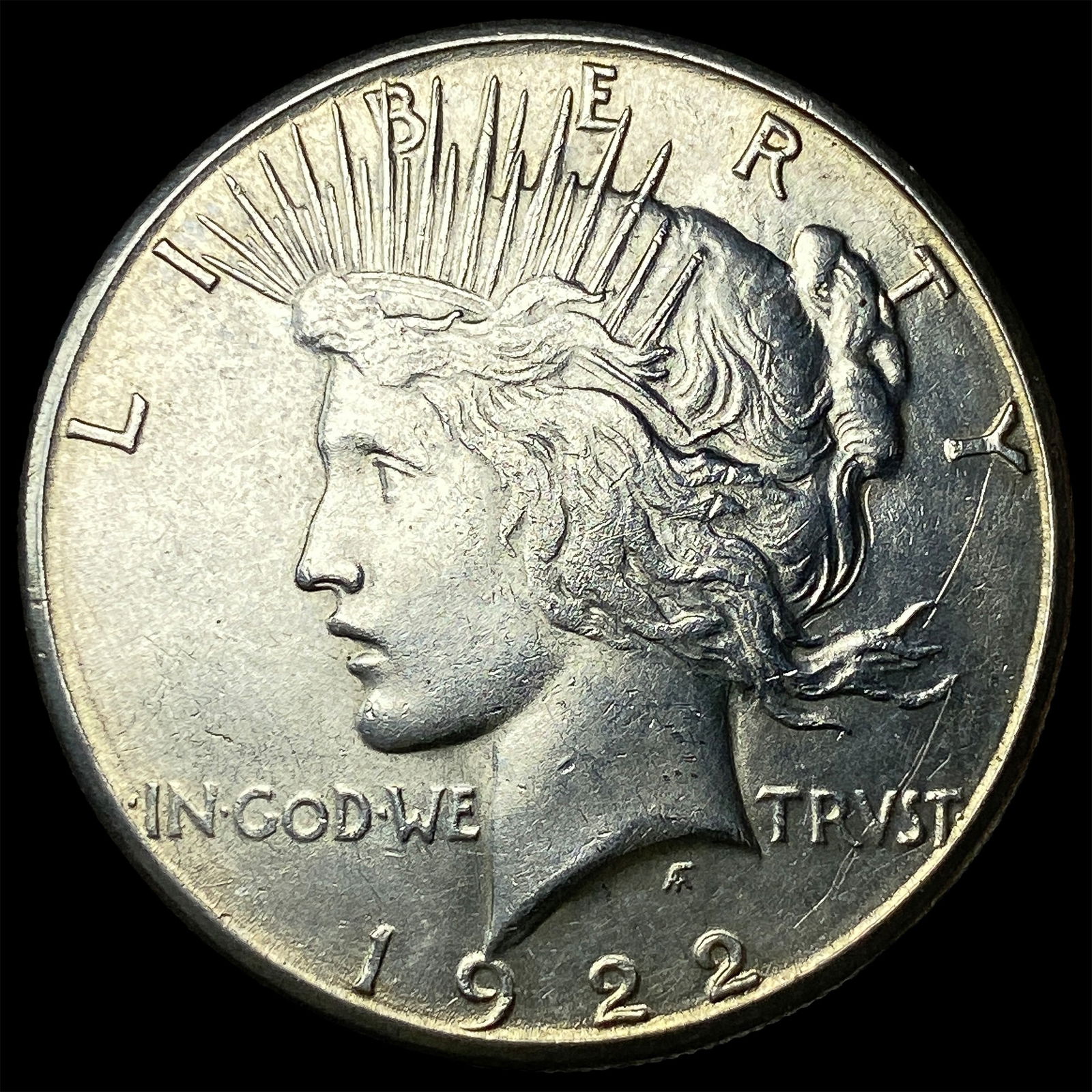 1922-S Silver Peace Dollar UNCIRCULATED: 1922-S Silver Peace Dollar UNCIRCULATED