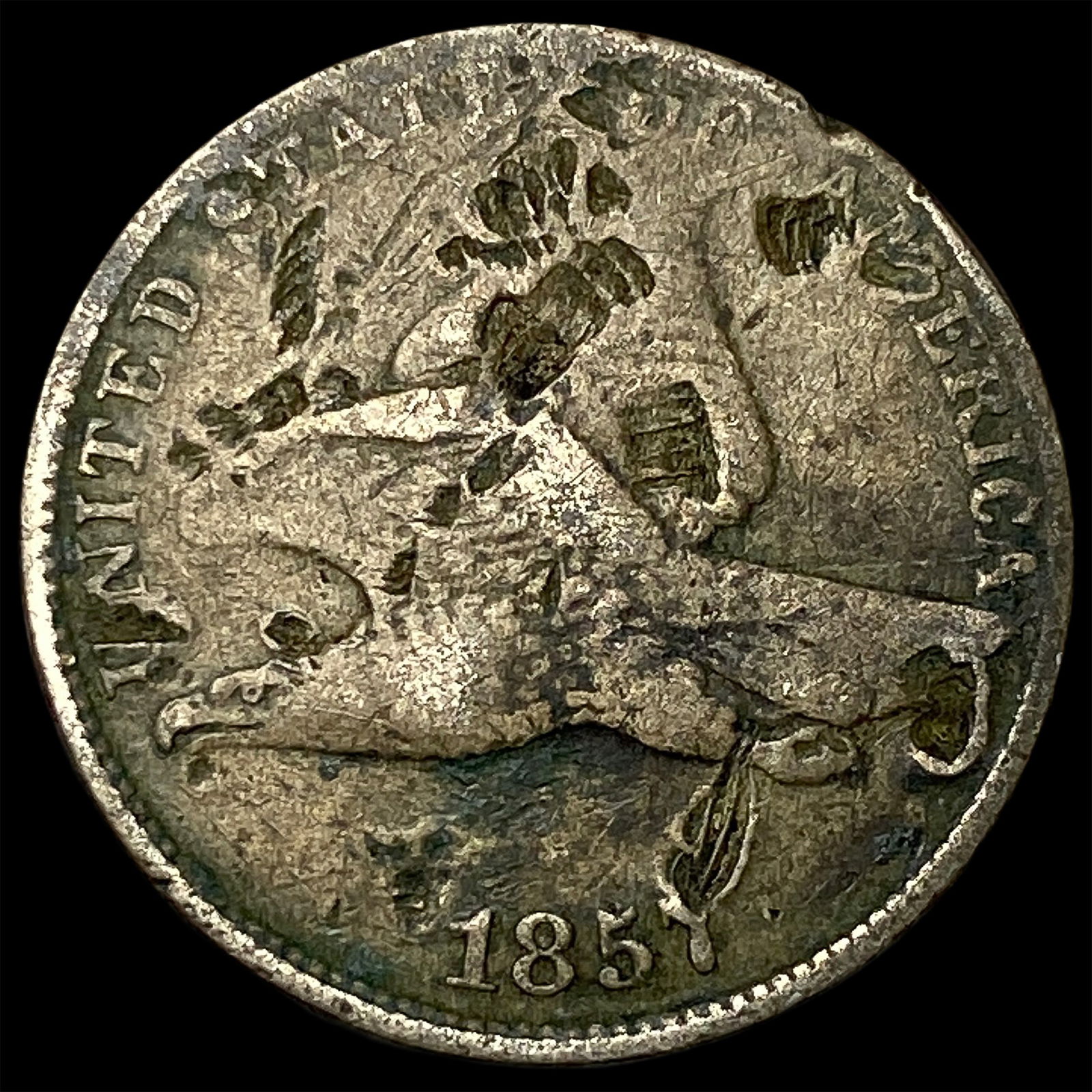 1857 Flying Eagle Cent HIGH GRADE (1 of 2)