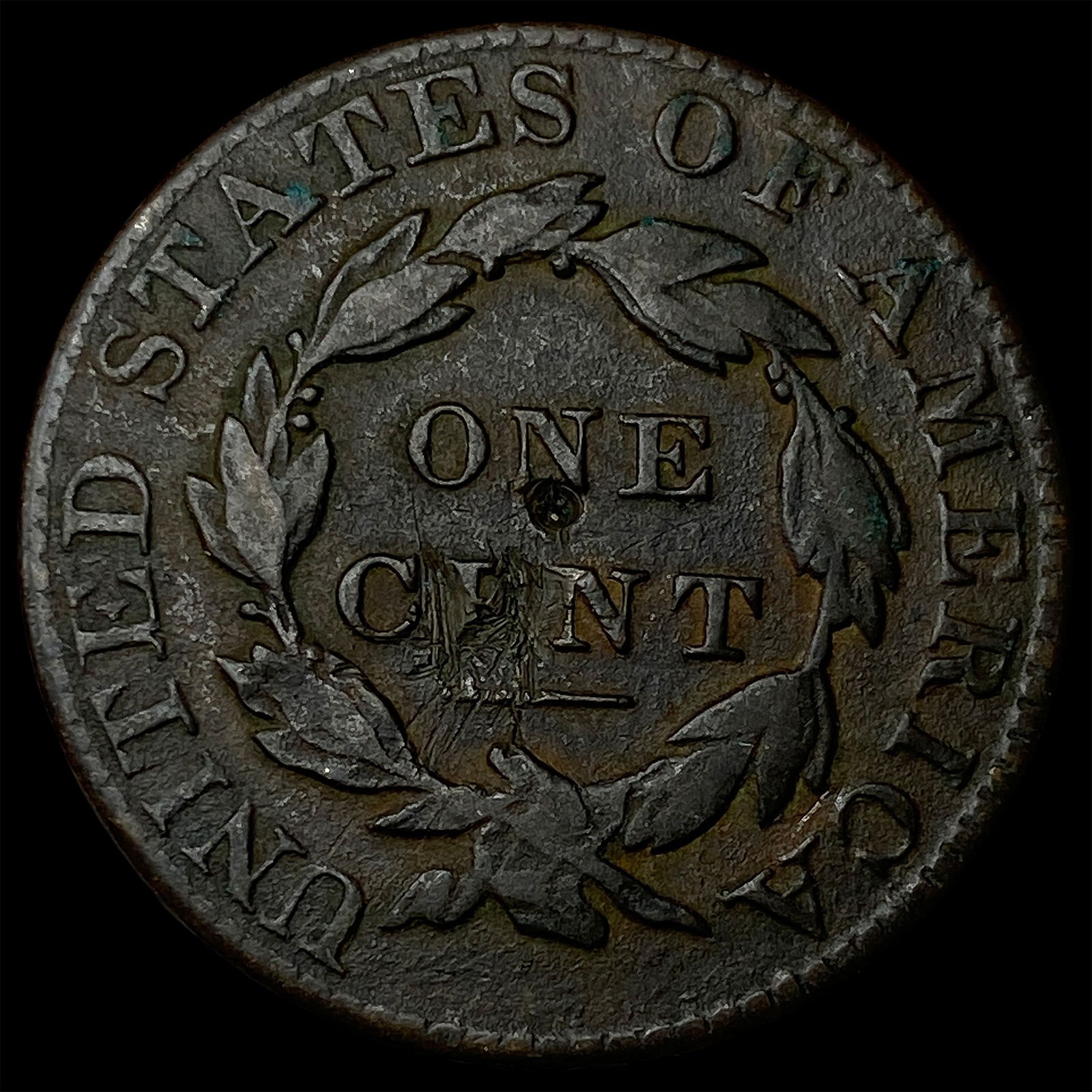 1827 Large Cent LIGHTLY CIRCULATED - 2