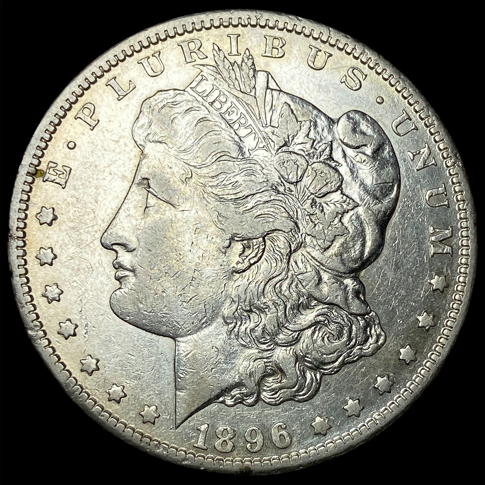 1896-S Silver Morgan Dollar NEARLY UNCIRCULATED (1 of 2)