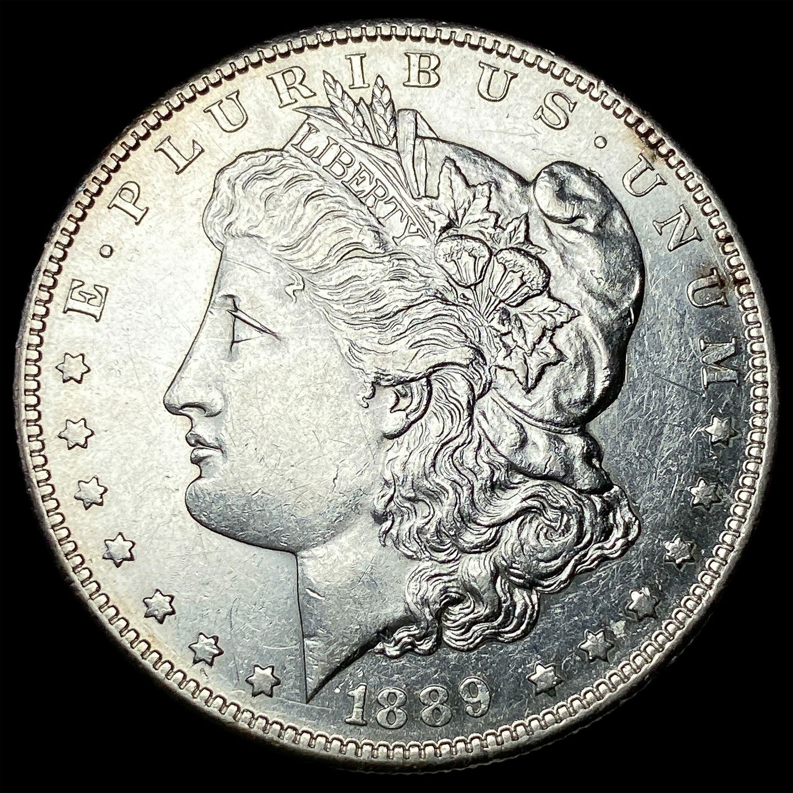1889-S Silver Morgan Dollar CHOICE AU (1 of 2)