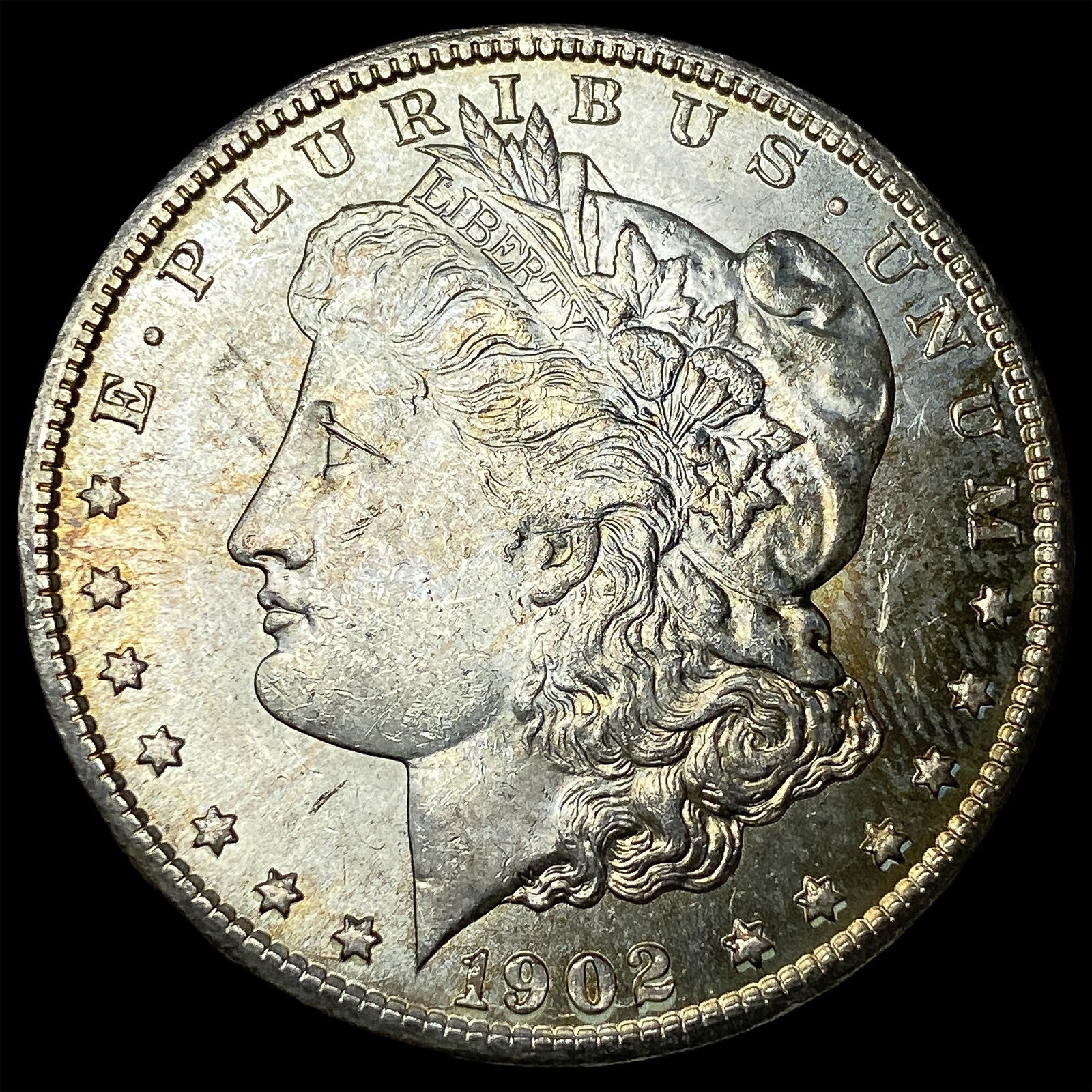 1902-O Silver Morgan Dollar CHOICE BU: 1902-O Silver Morgan Dollar CHOICE BU