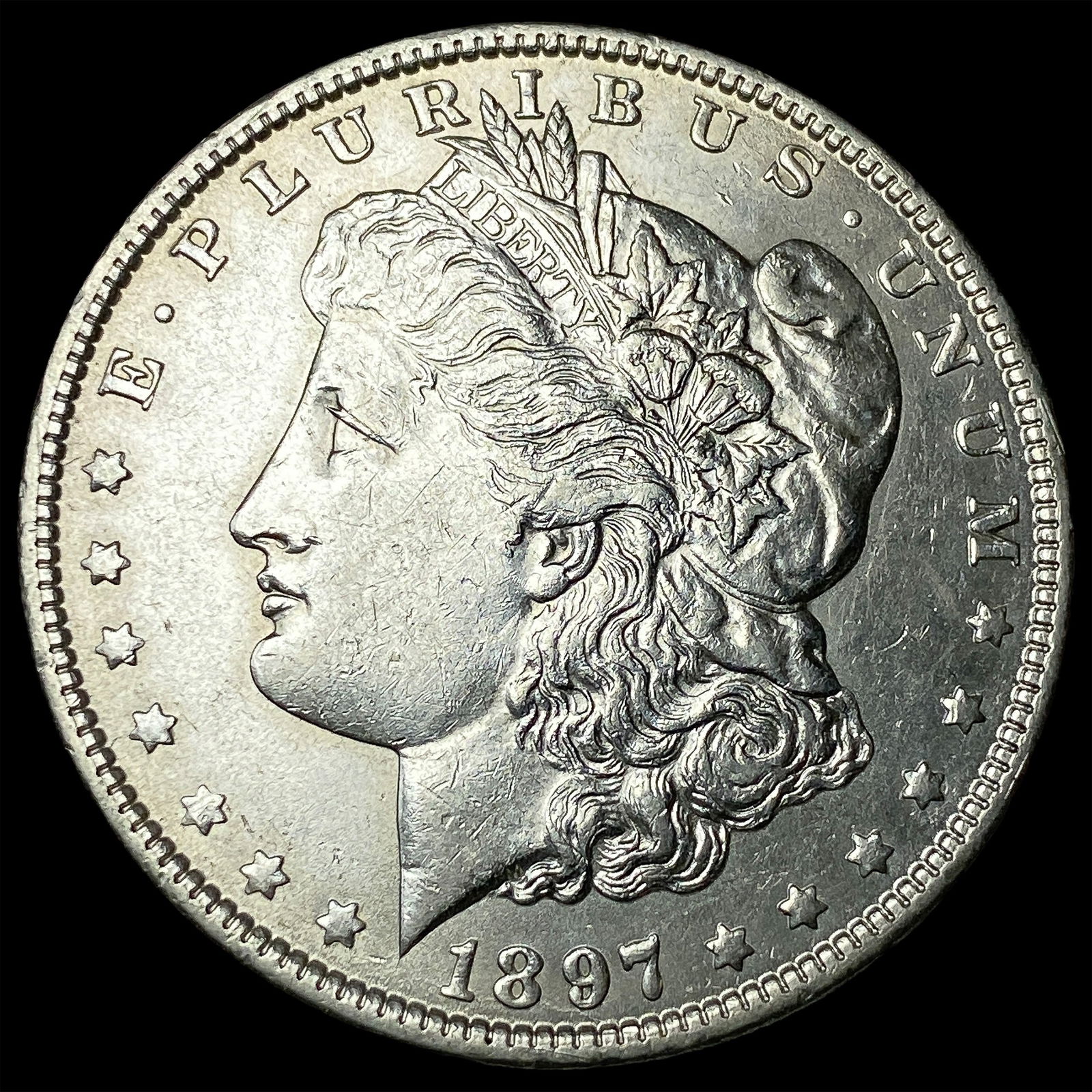 1897-O Silver Morgan Dollar CLOSELY UNCIRCULATED (1 of 2)