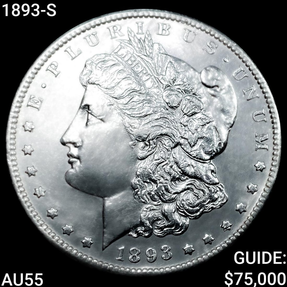 1893-S Morgan Silver Dollar HIGH GRADE (1 of 2)