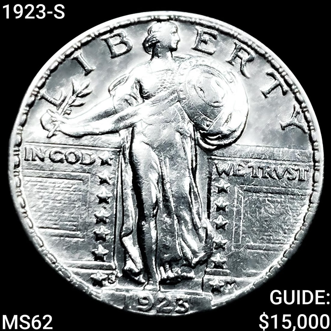1923-S Standing Liberty Quarter UNCIRCULATED (1 of 2)