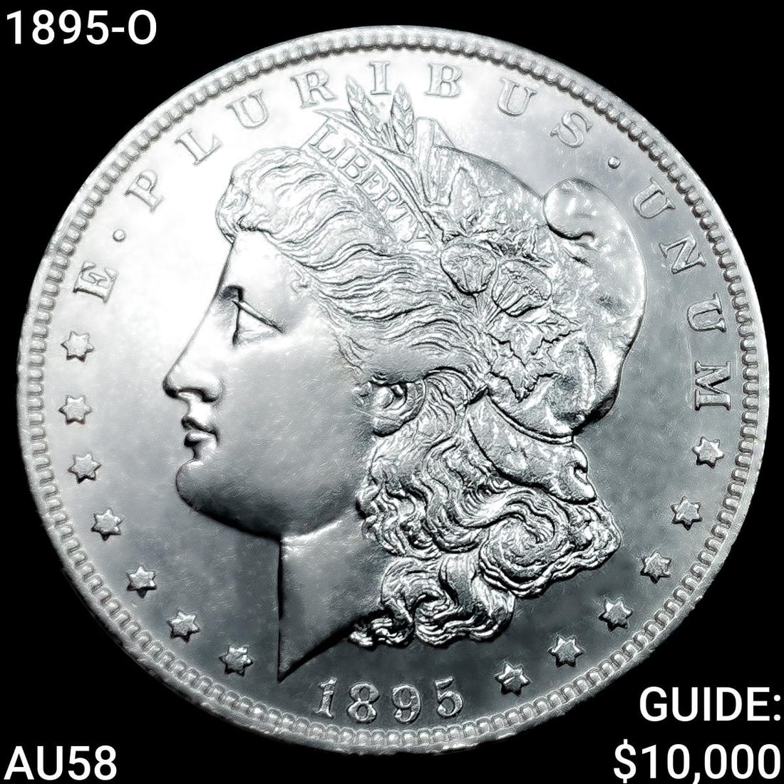 1895-O Morgan Silver Dollar CHOICE AU (1 of 2)