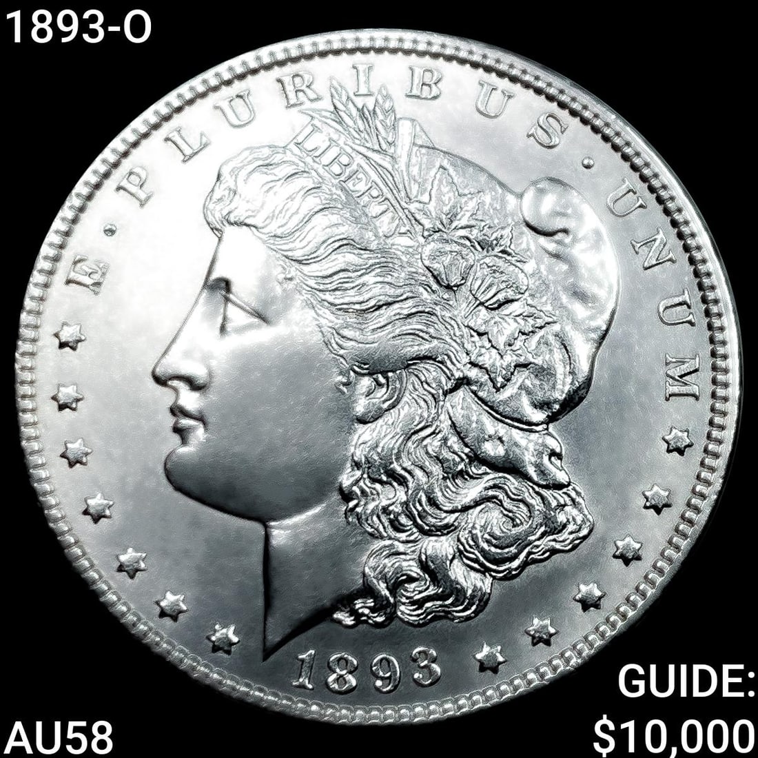 1893-O Morgan Silver Dollar CHOICE AU (1 of 2)