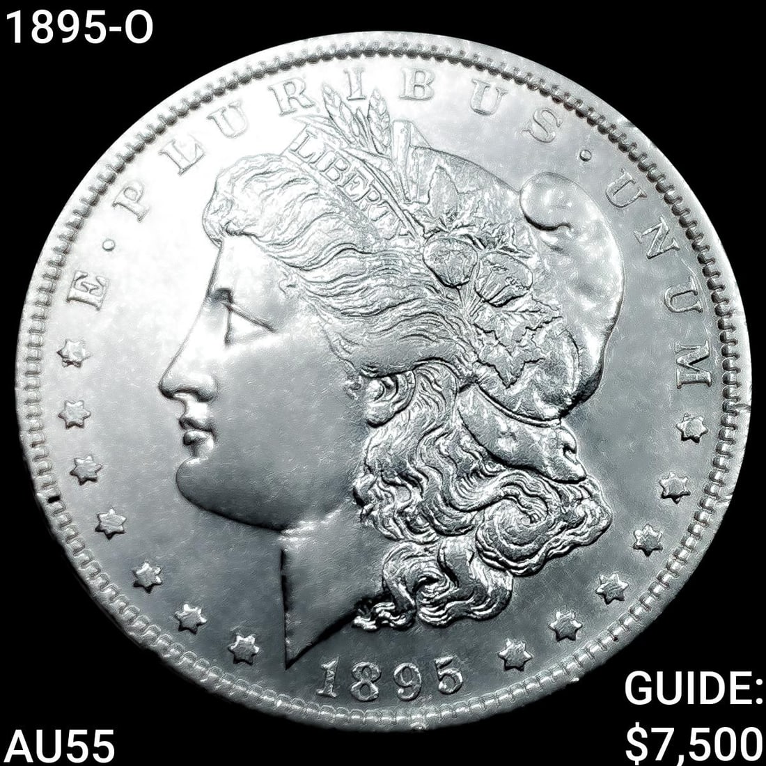 1895-O Morgan Silver Dollar HIGH GRADE: 1895-O Morgan Silver Dollar HIGH GRADE