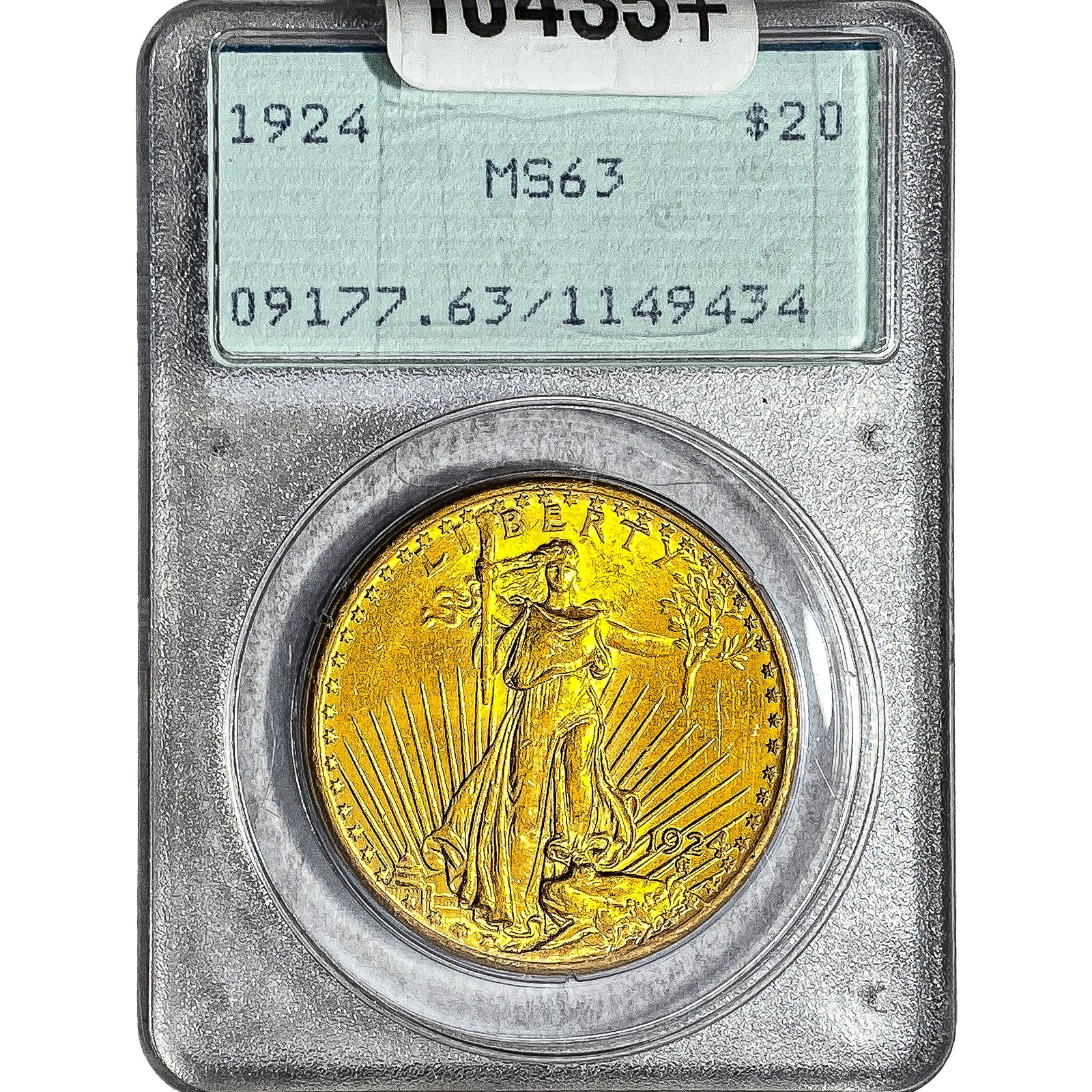 1924 $20 Gold Double Eagle PCGS MS63 (1 of 2)