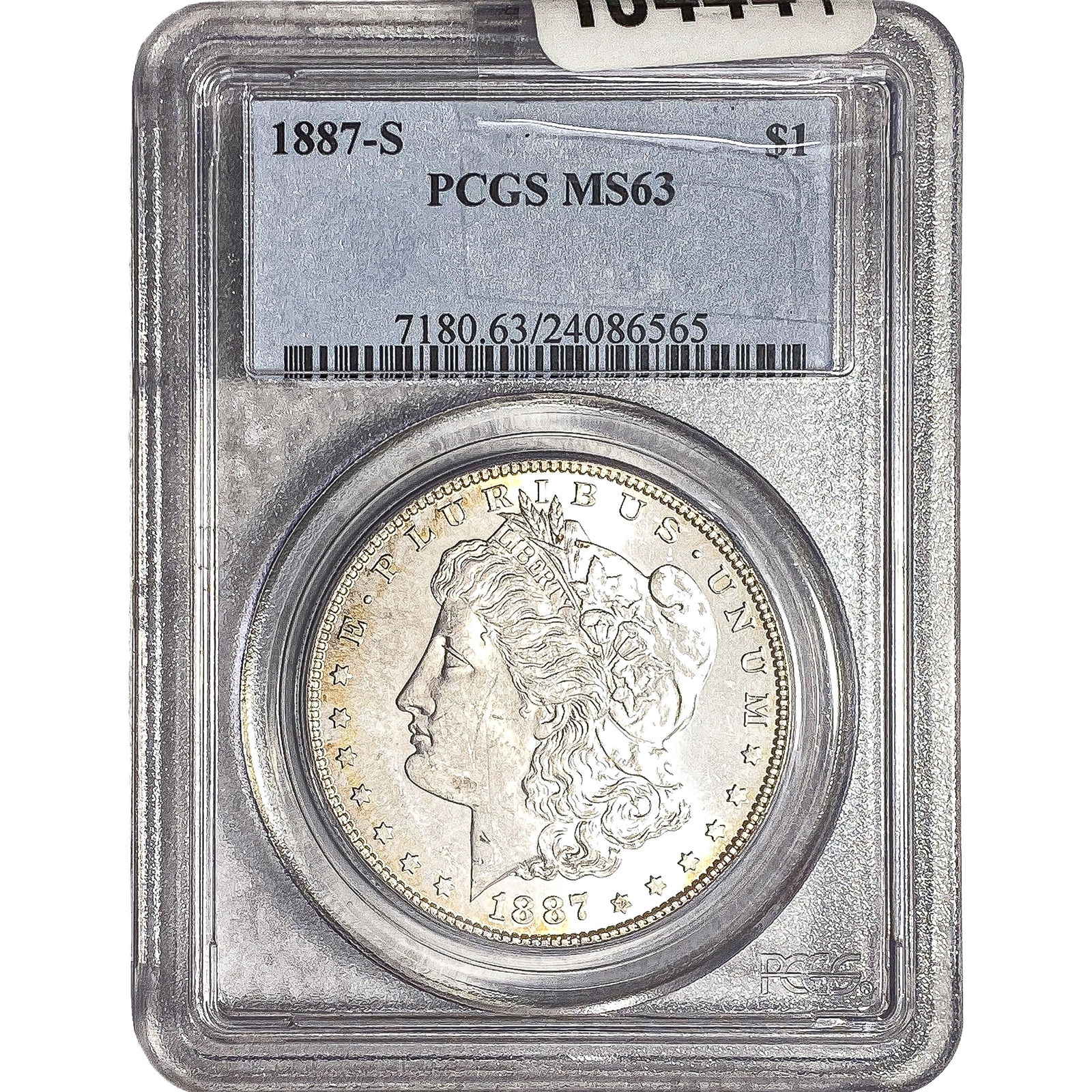1887-S Morgan Silver Dollar PCGS MS63 (1 of 2)