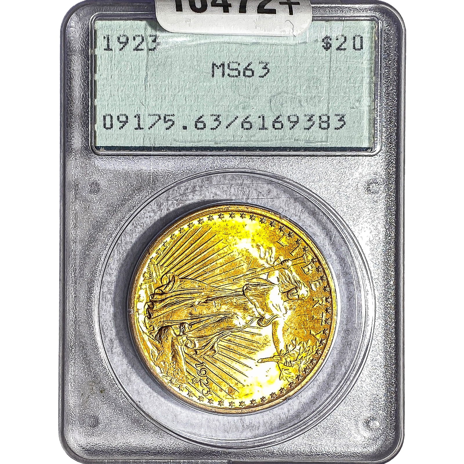 1923 $20 Gold Double Eagle PCGS MS63 (1 of 2)