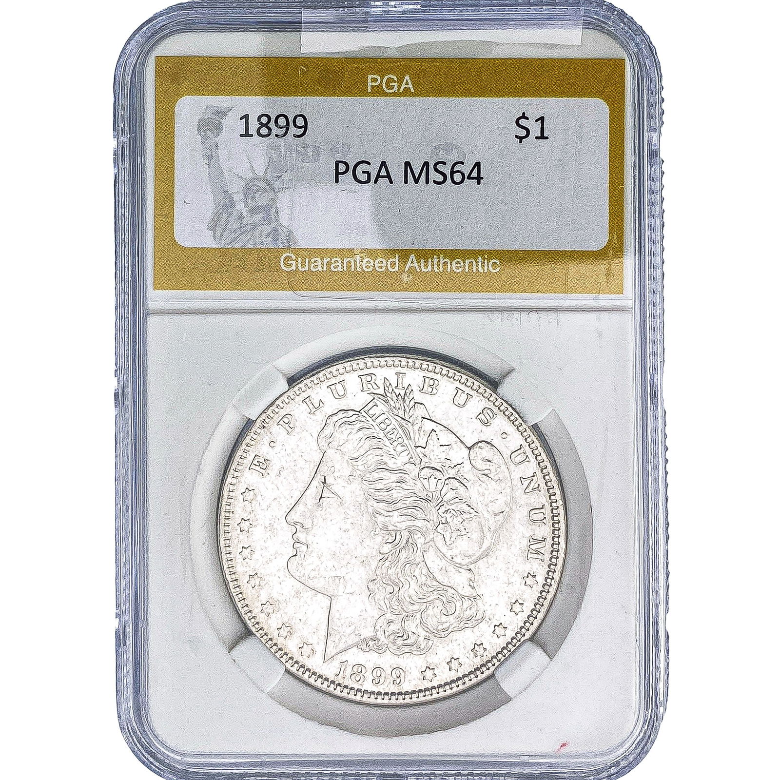 1899 Morgan Silver Dollar PGA MS64: 1899 Morgan Silver Dollar PGA MS64