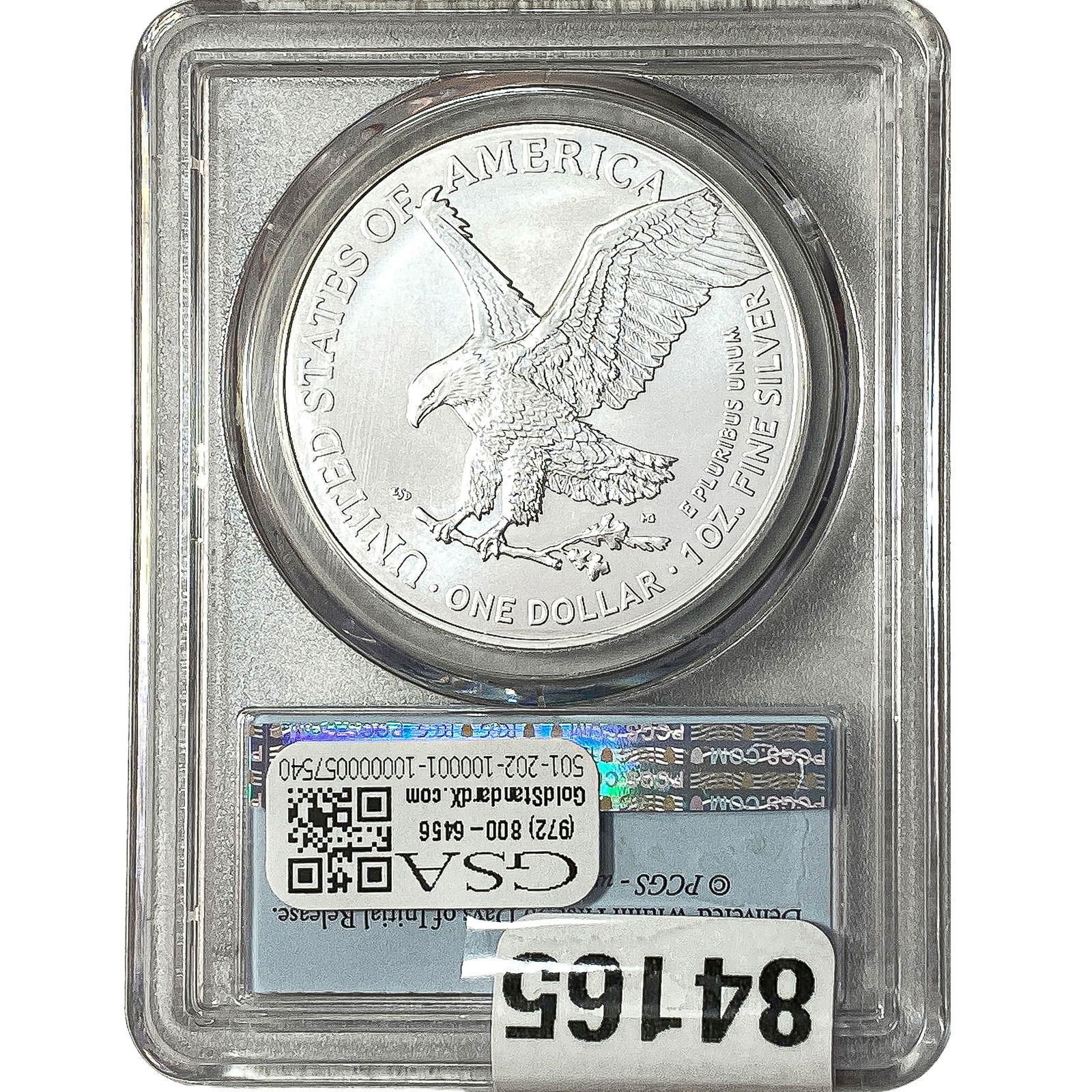 2025 Silver Eagle PCGS MS70 - 2
