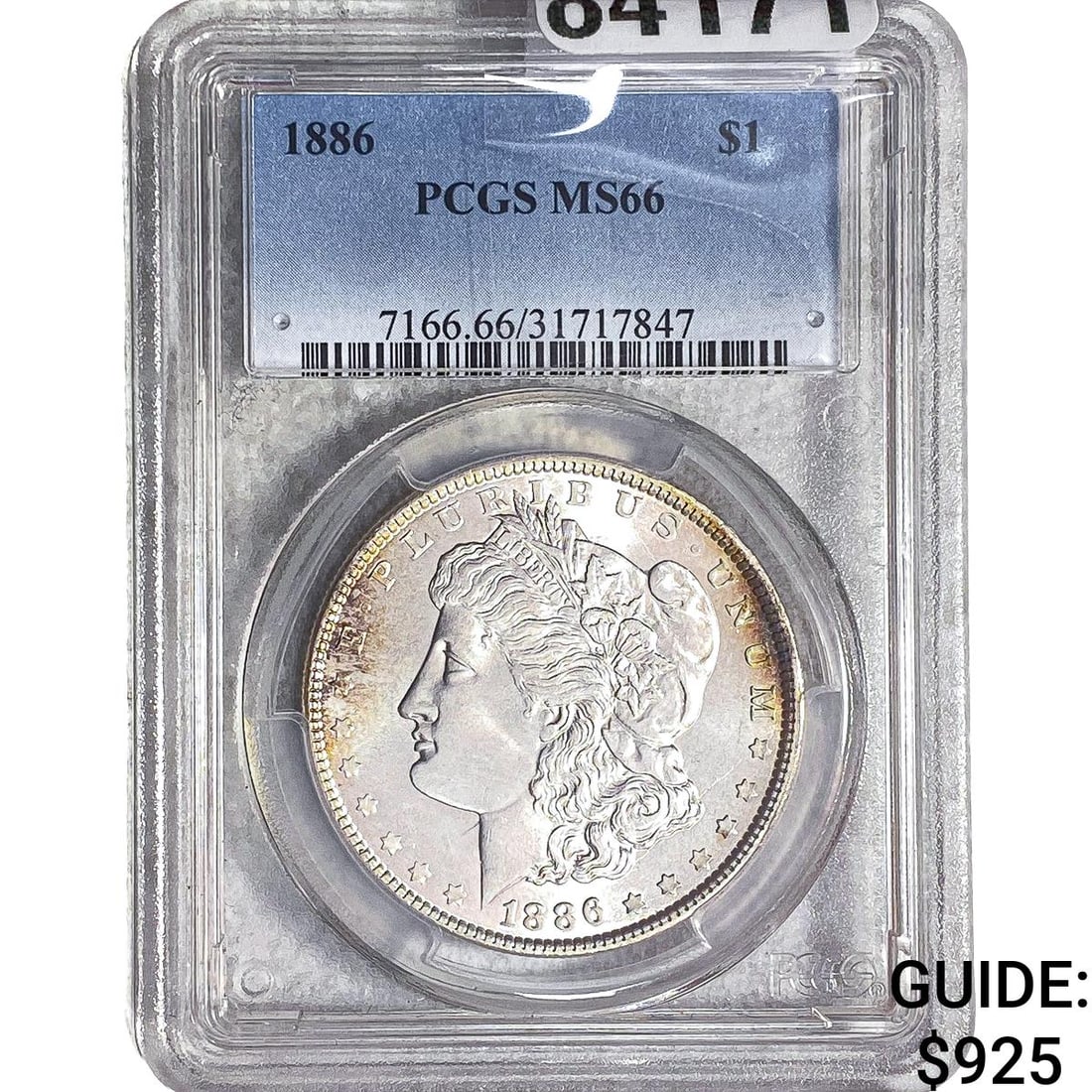 1886 Morgan Silver Dollar PCGS MS66 (1 of 2)