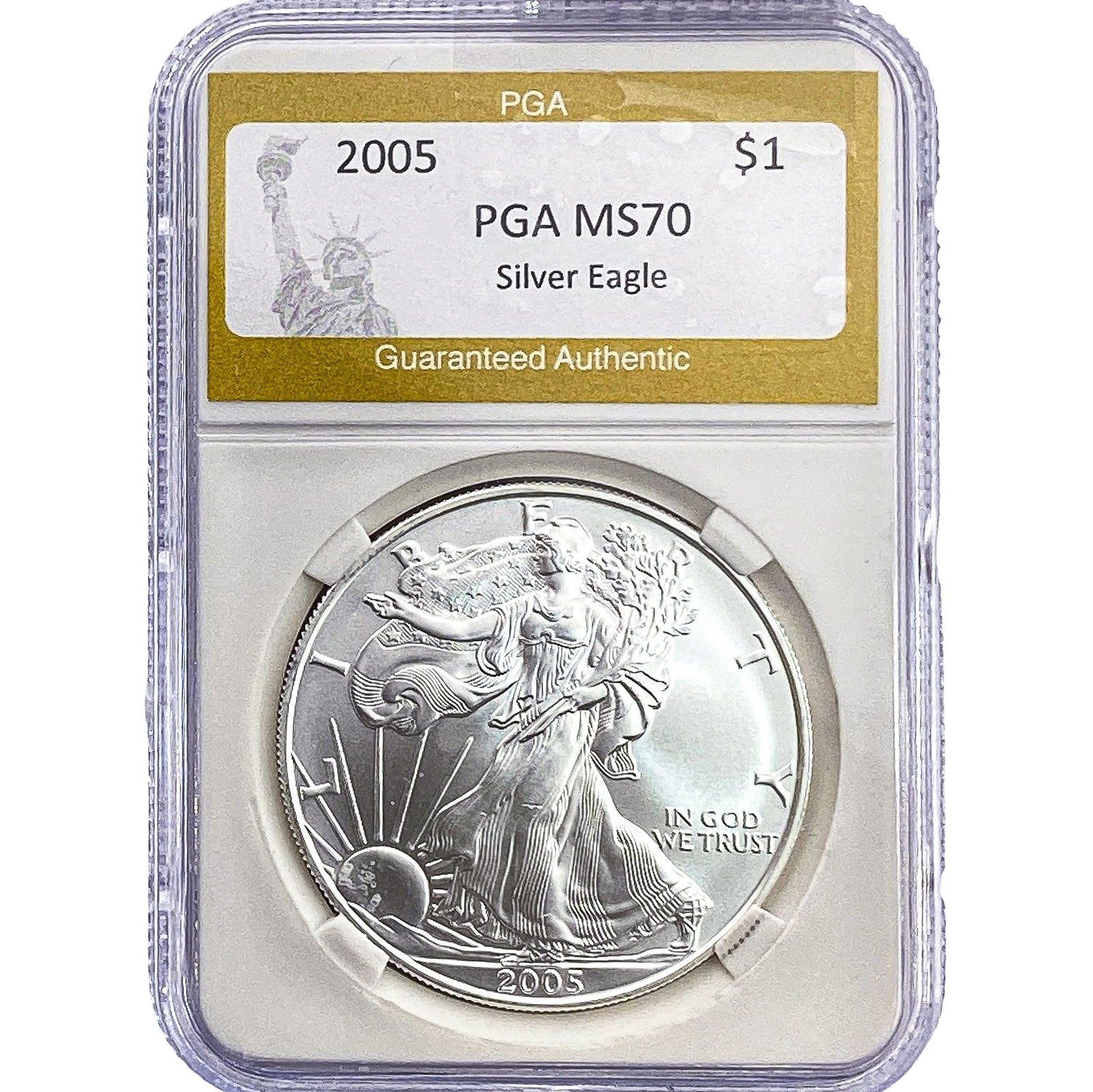 2005 Silver Eagle PGA MS70: 2005 Silver Eagle PGA MS70
