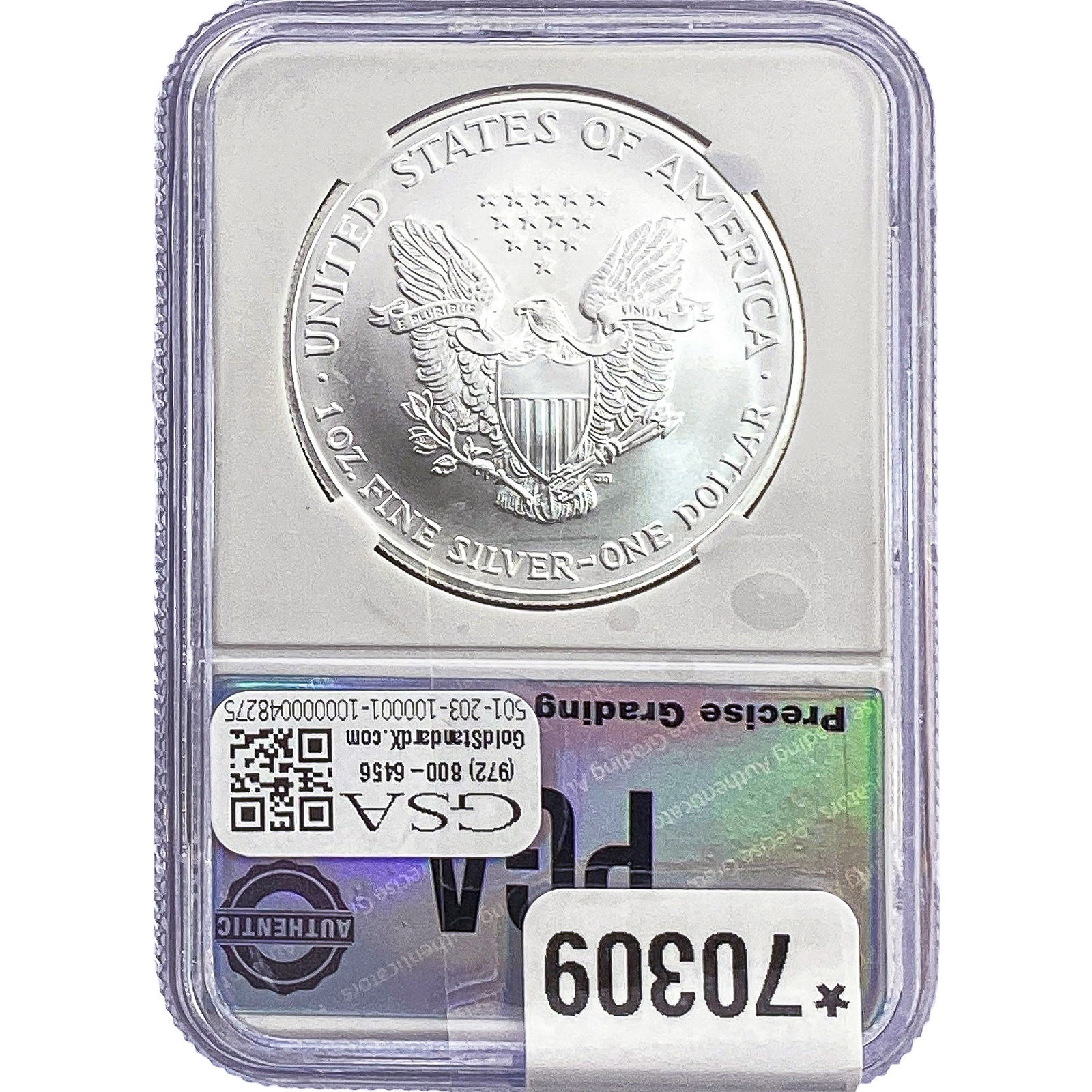 2005 Silver Eagle PGA MS70 - 2