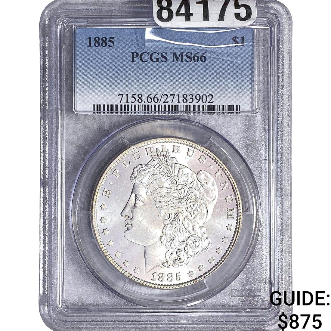 1885 Morgan Silver Dollar PCGS MS66 (1 of 2)