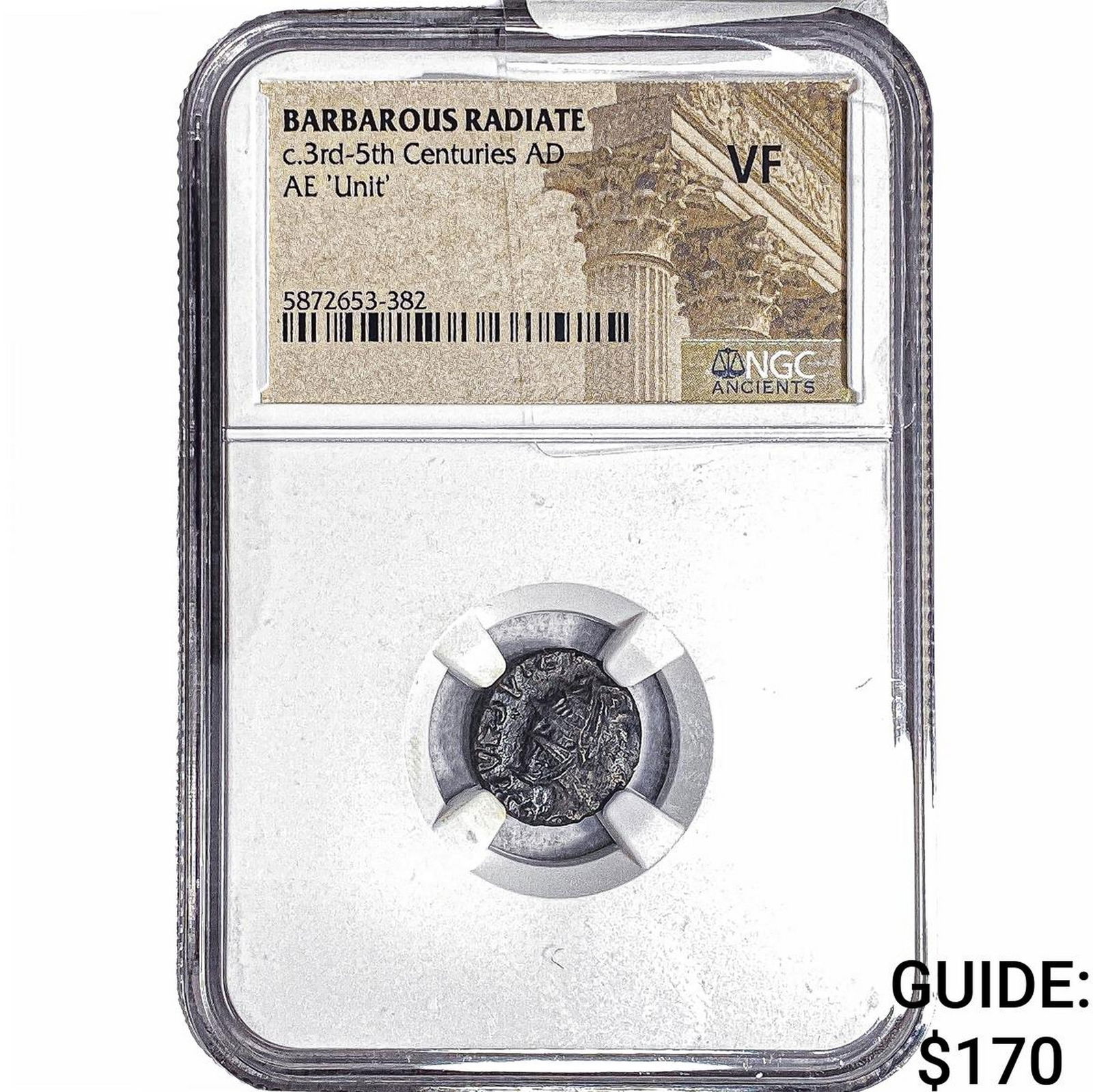 Barbarous Radiate Bronze Unit 3rd-5th Centuries AD NGC VF (1 of 2)