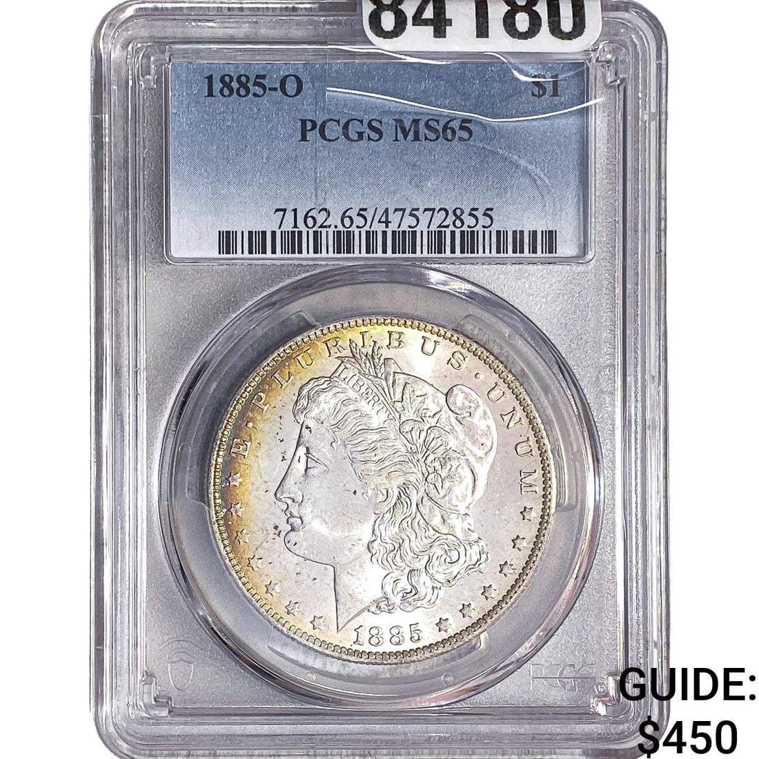1885-O Morgan Silver Dollar PCGS MS65 (1 of 2)