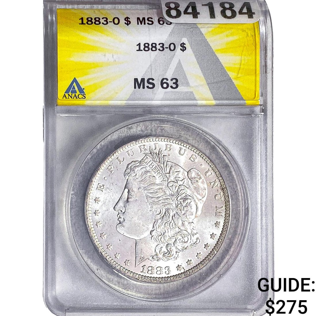 1883-O Morgan Silver Dollar ANACS MS63 (1 of 2)