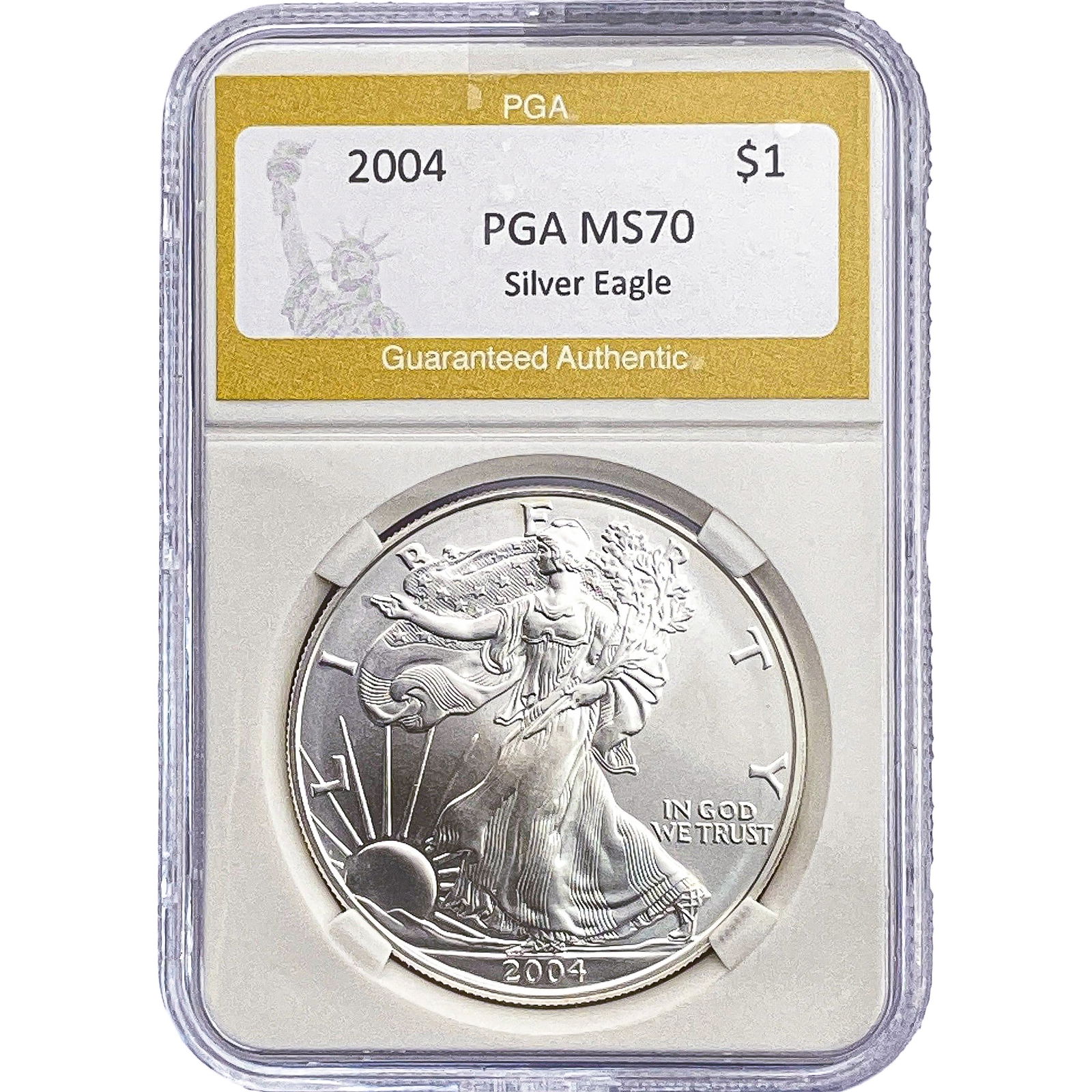 2004 Silver Eagle PGA MS70: 2004 Silver Eagle PGA MS70
