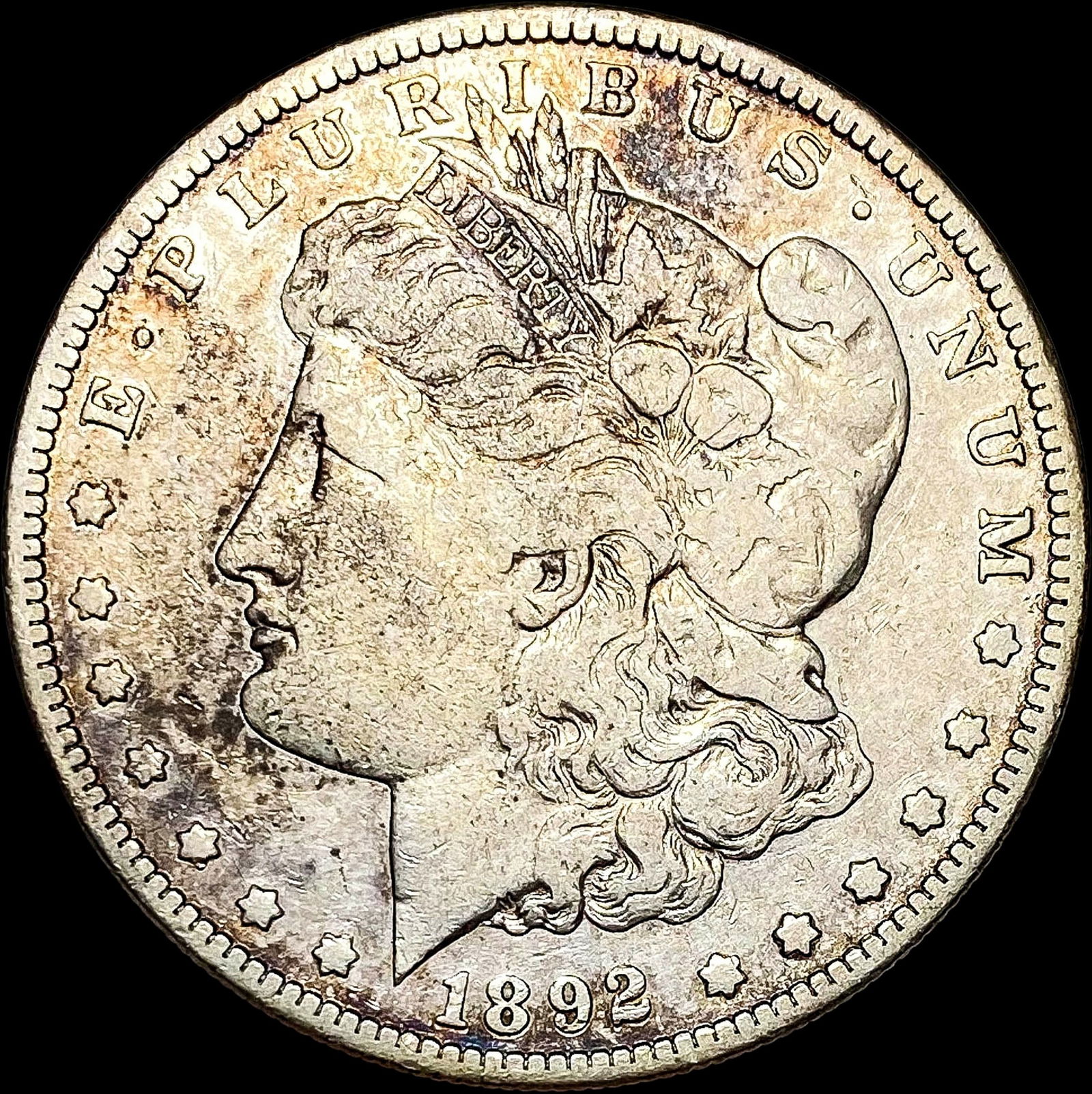 1892-S Silver Morgan Dollar LIGHTLY CIRCULATED: 1892-S Silver Morgan Dollar LIGHTLY CIRCULATED