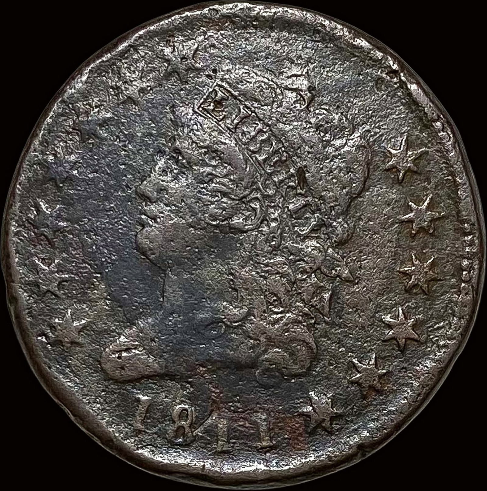 1811 Classic Head Large Cent LIGHTLY CIRCULATED (1 of 2)