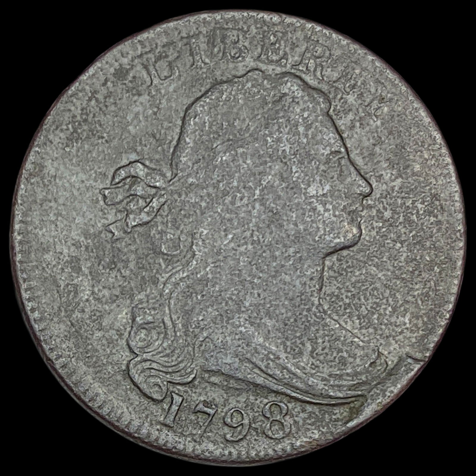 1798 Draped Bust Large Cent HIGH GRADE: 1798 Draped Bust Large Cent HIGH GRADE