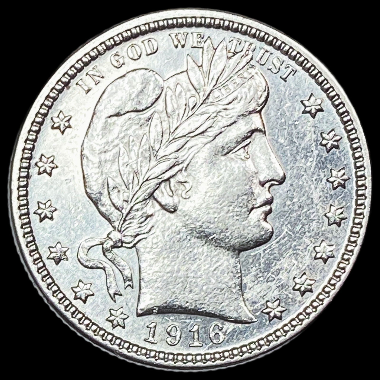 1916-D Silver Barber Quarter UNCIRCULATED: 1916-D Silver Barber Quarter UNCIRCULATED