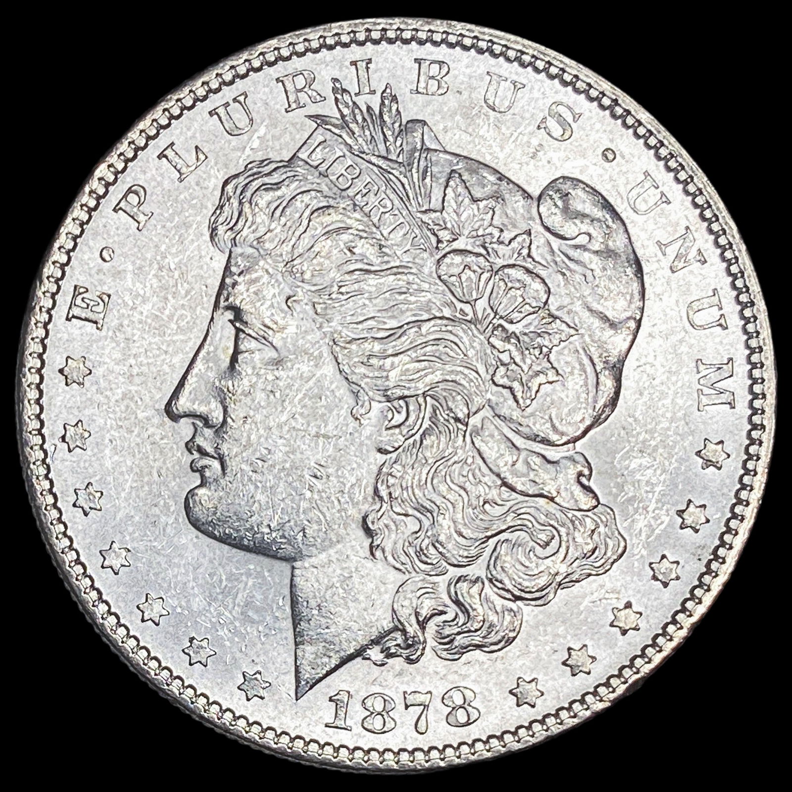 1878 7TF Rev 78 Silver Morgan Dollar UNCIRCULATED: 1878 7TF Rev 78 Silver Morgan Dollar UNCIRCULATED