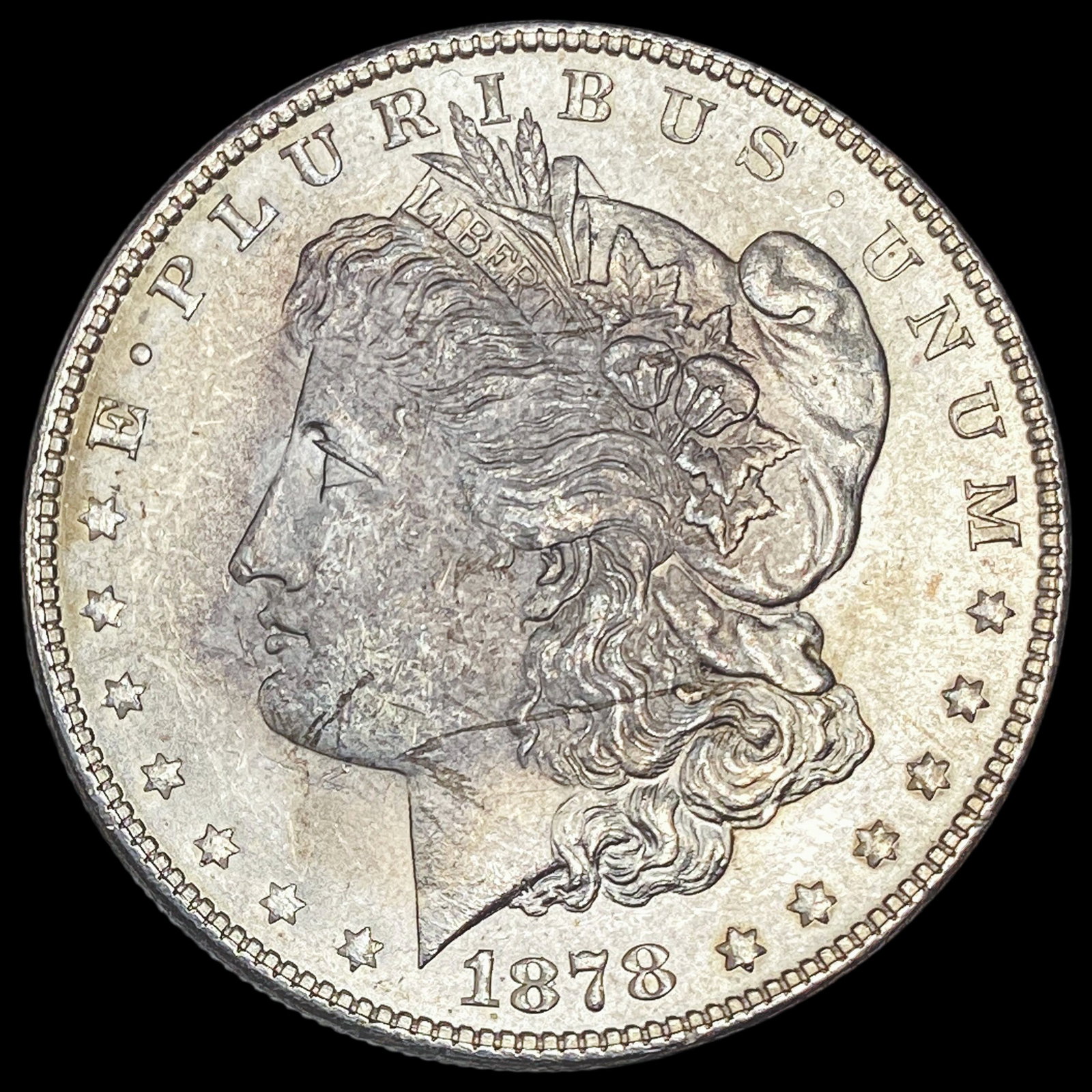 1878 7TF Rev 78 Silver Morgan Dollar UNCIRCULATED: 1878 7TF Rev 78 Silver Morgan Dollar UNCIRCULATED