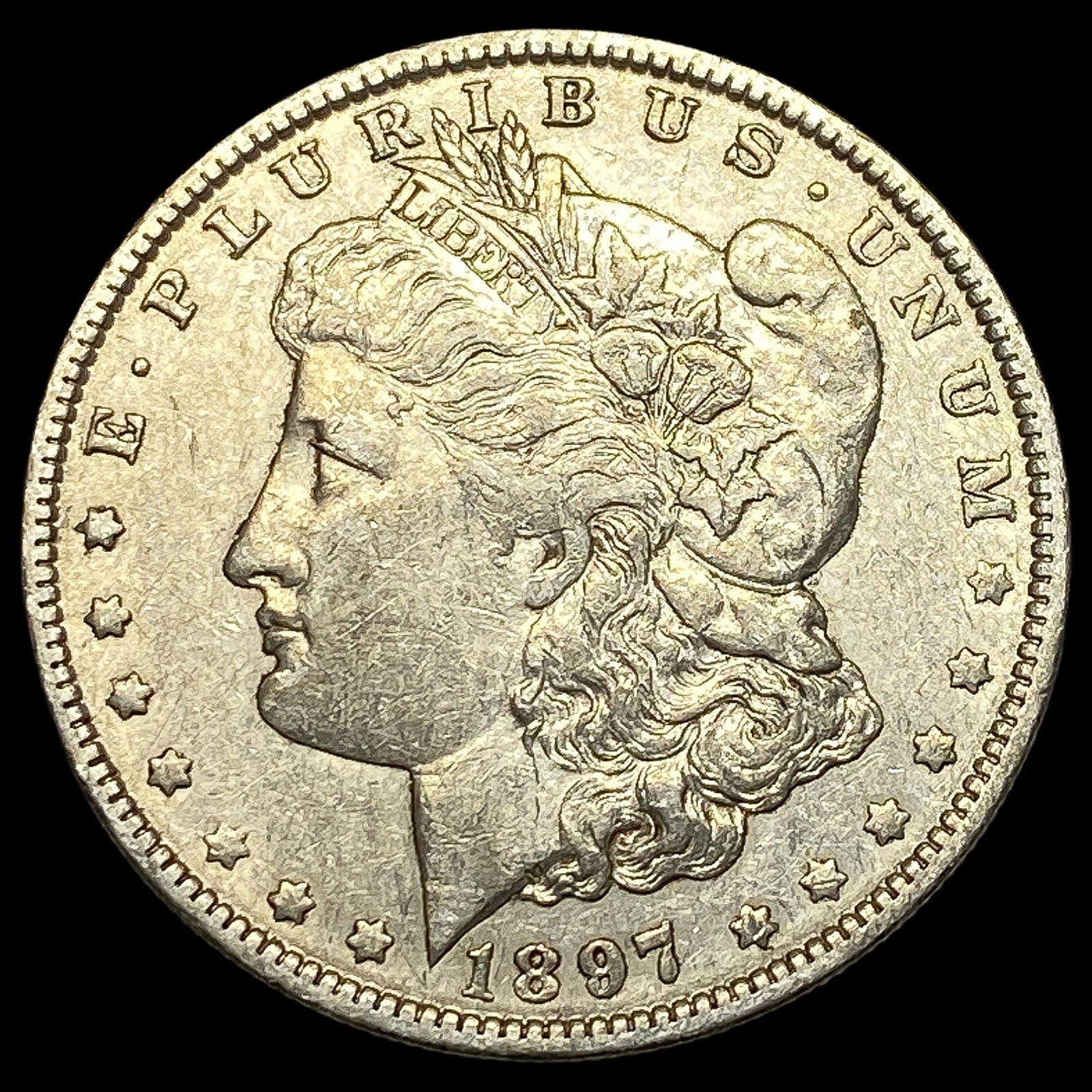 1897-O Silver Morgan Dollar CLOSELY UNCIRCULATED: 1897-O Silver Morgan Dollar CLOSELY UNCIRCULATED