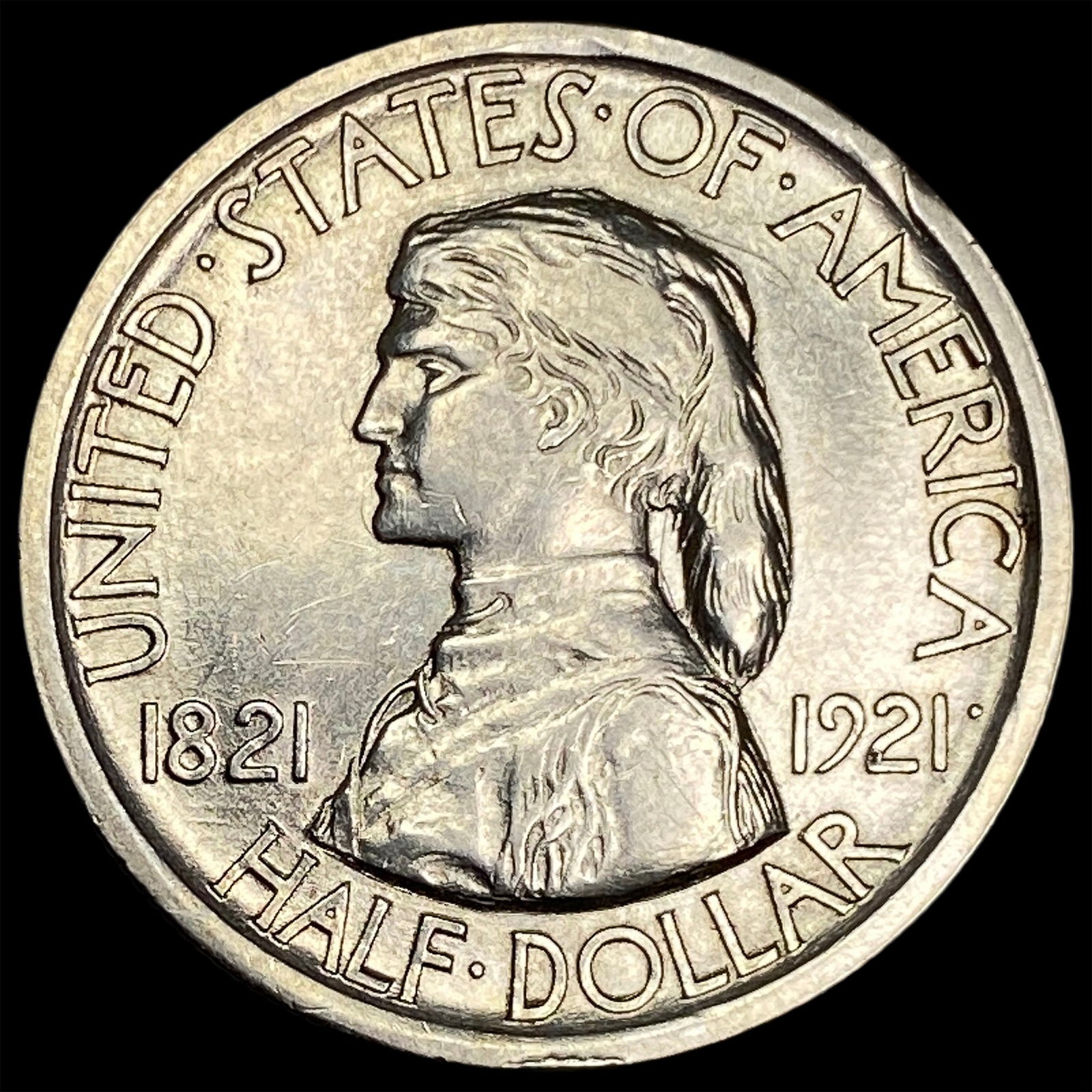 1921 Missouri Silver Half Dollar UNCIRCULATED: 1921 Missouri Silver Half Dollar UNCIRCULATED