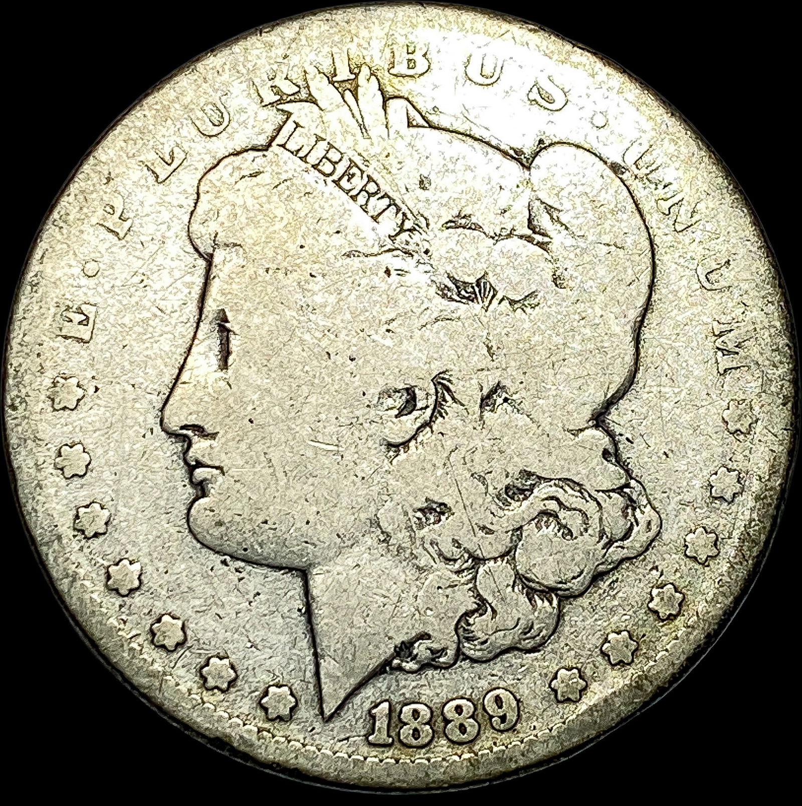 1889-CC Silver Morgan Dollar NICELY CIRCULATED (1 of 2)
