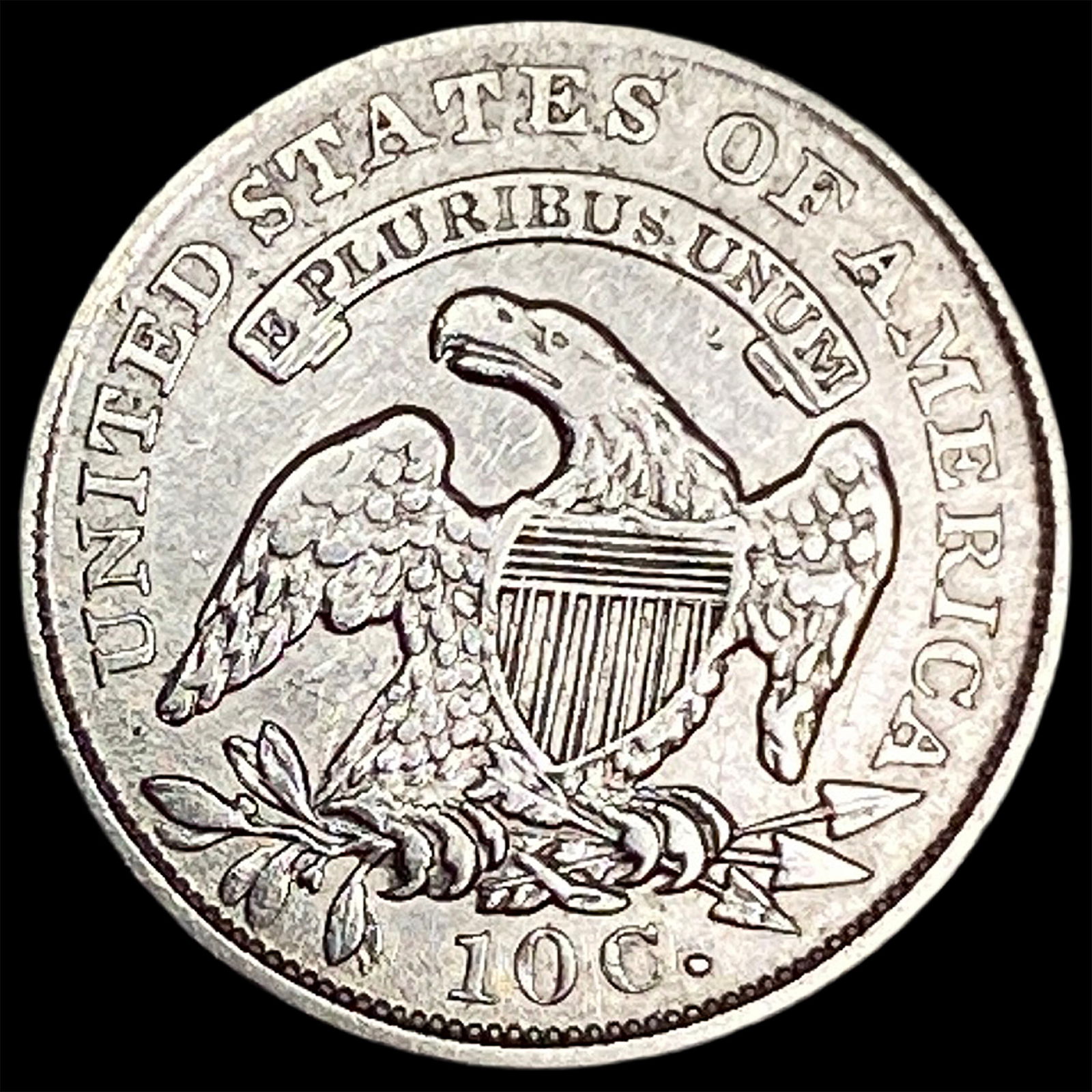 1835 Capped Bust Dime CLOSELY UNCIRCULATED - 2