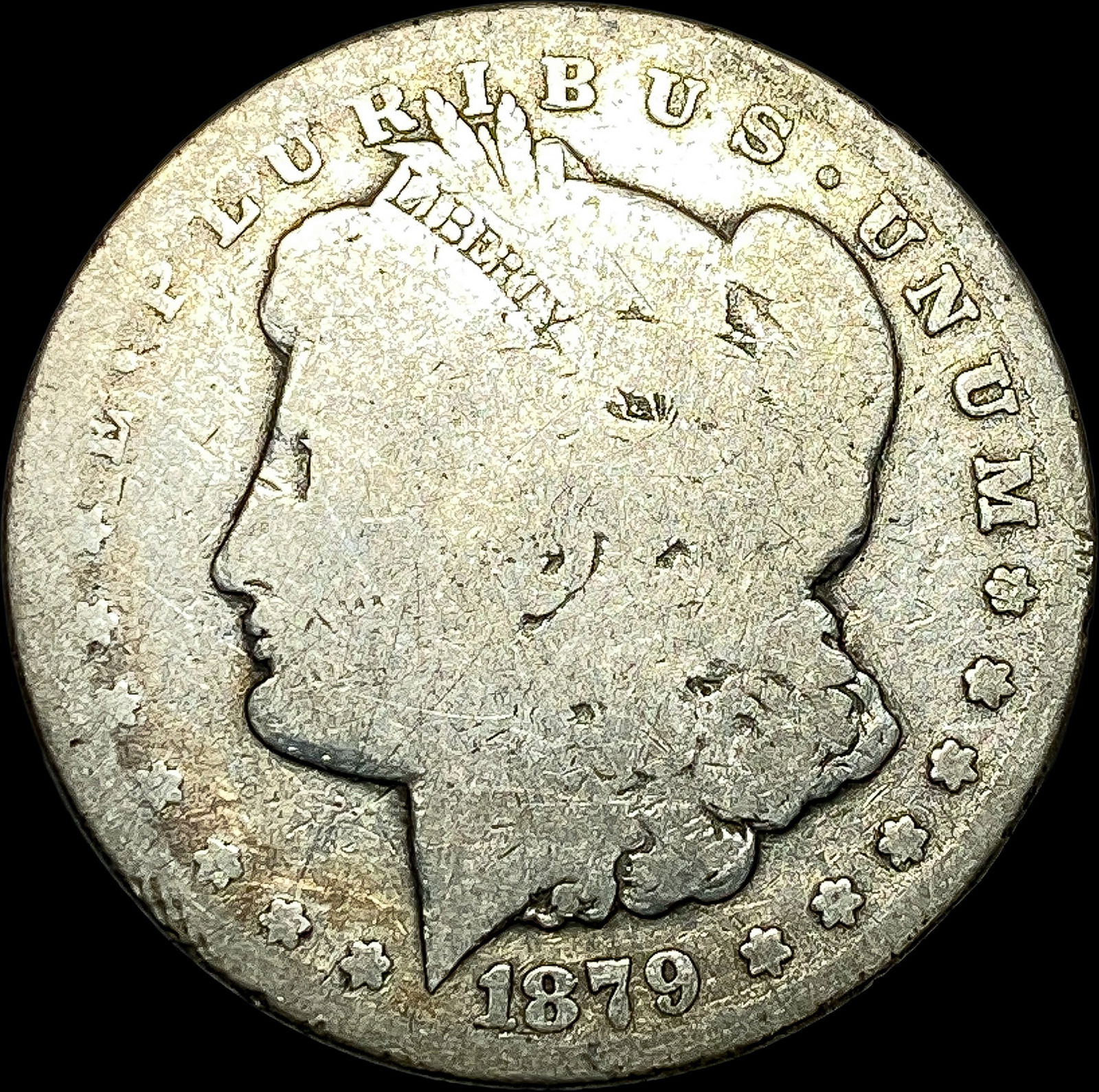 1879-CC Silver Morgan Dollar NICELY CIRCULATED: 1879-CC Silver Morgan Dollar NICELY CIRCULATED