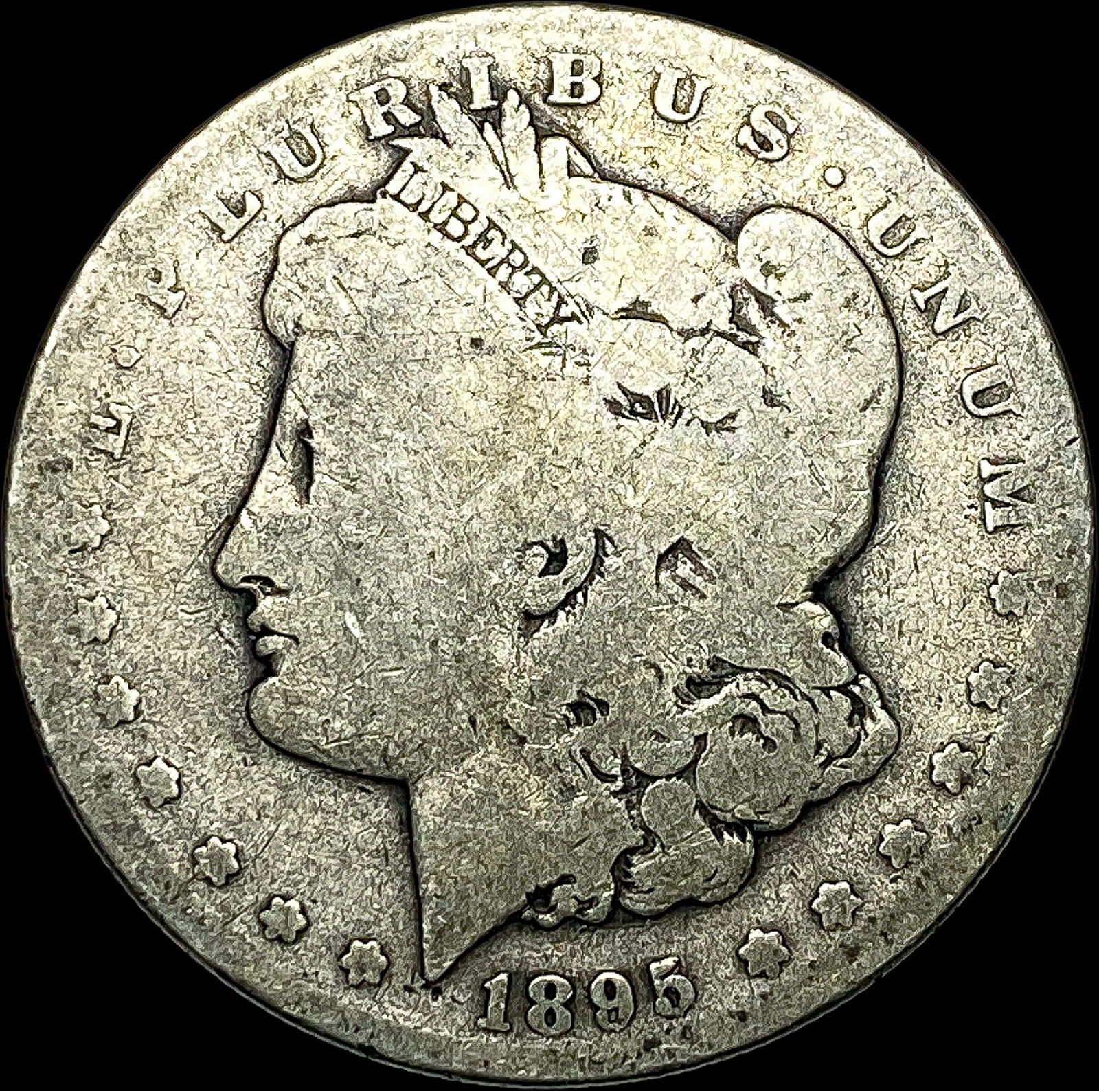 1895-S Silver Morgan Dollar UNCIRCULATED: 1895-S Silver Morgan Dollar UNCIRCULATED