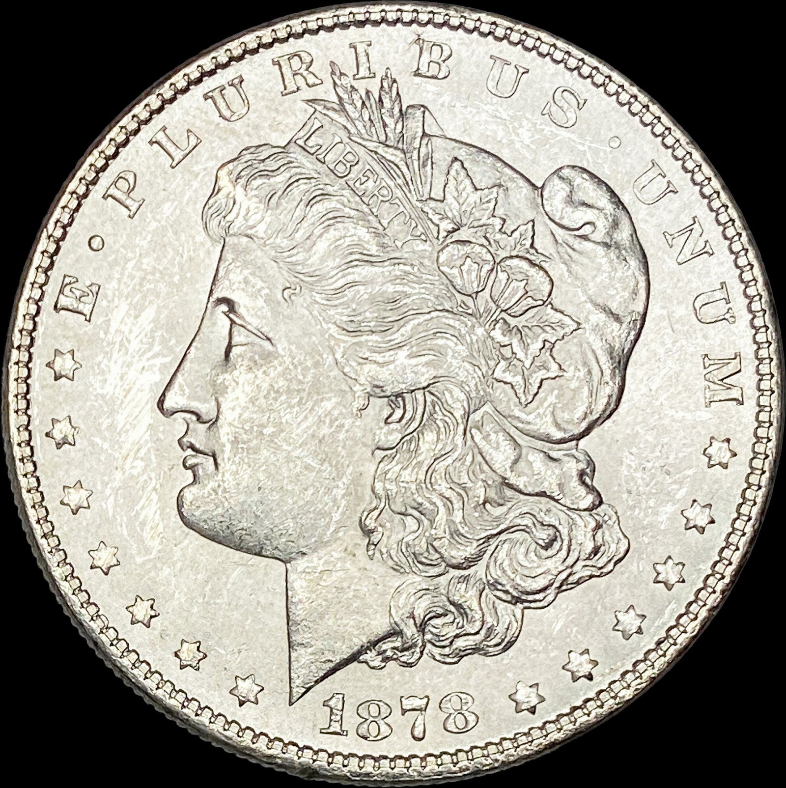 1878 7TF Rev 78 Silver Morgan Dollar UNCIRCULATED: 1878 7TF Rev 78 Silver Morgan Dollar UNCIRCULATED