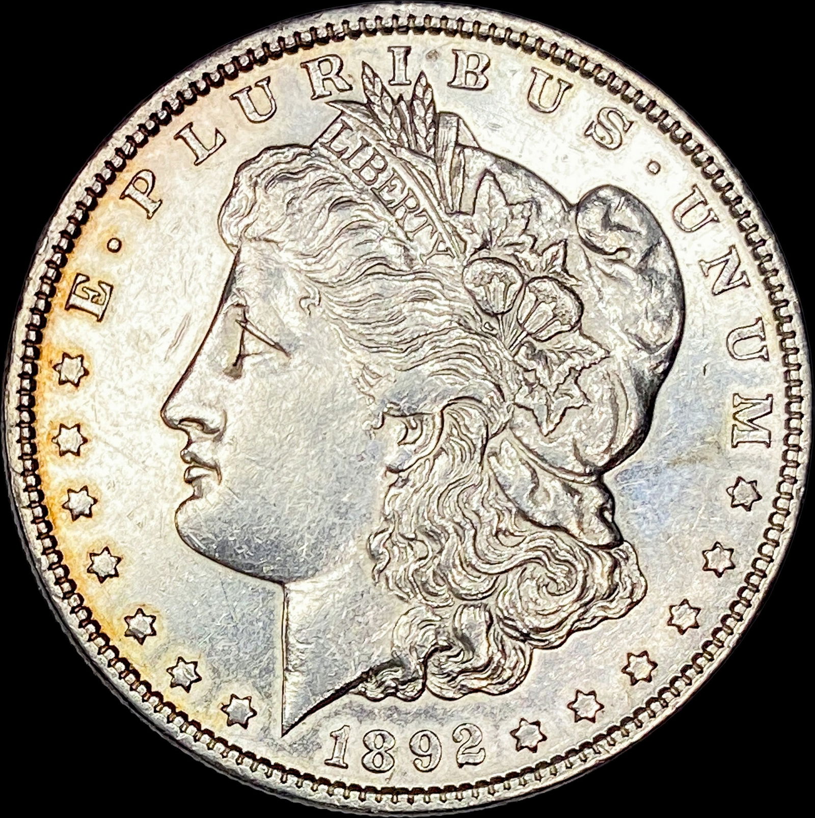 1892 Morgan Silver Dollar CHOICE AU (1 of 2)