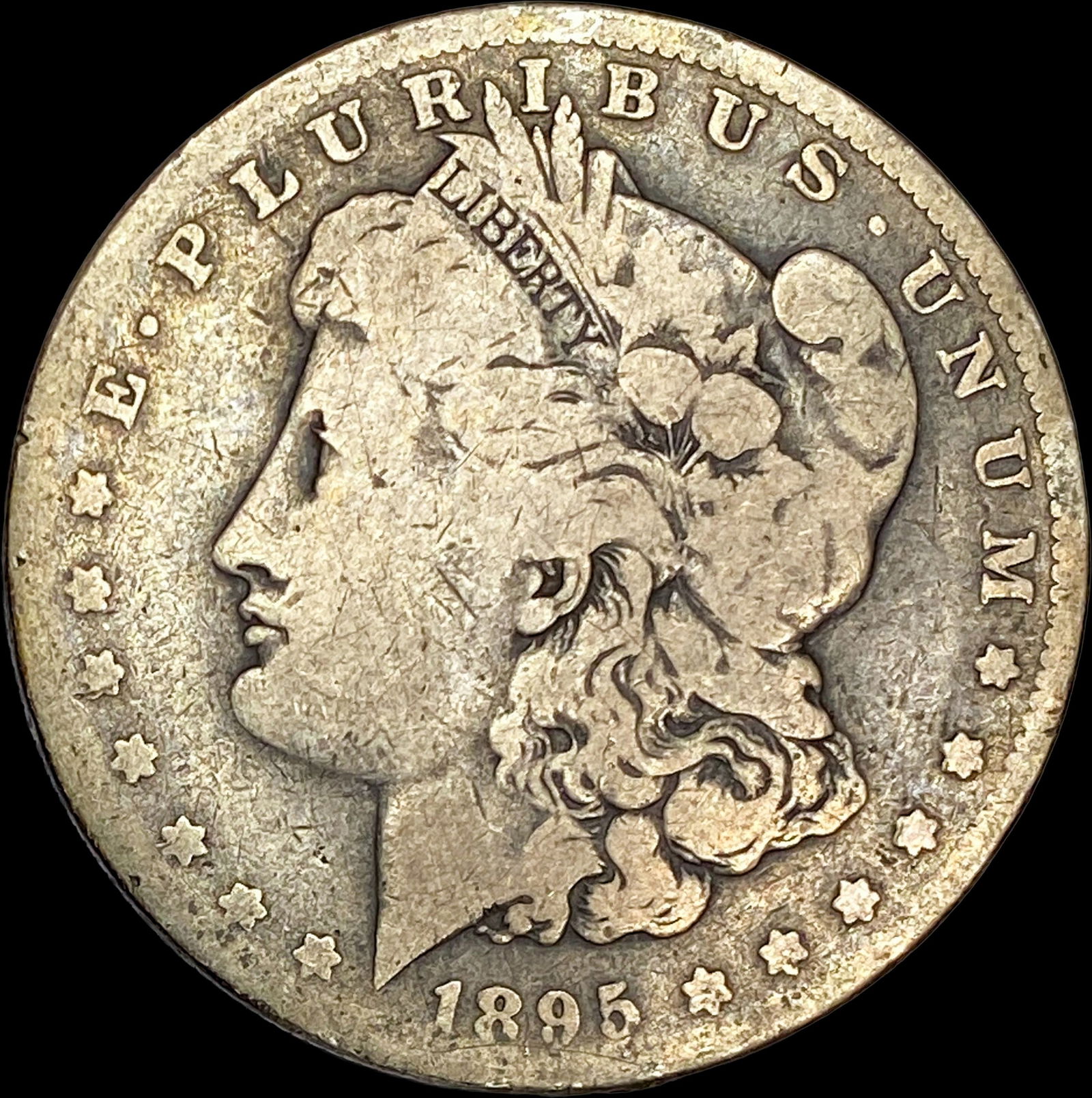 1895-O Silver Morgan Dollar NICELY CIRCULATED: 1895-O Silver Morgan Dollar NICELY CIRCULATED