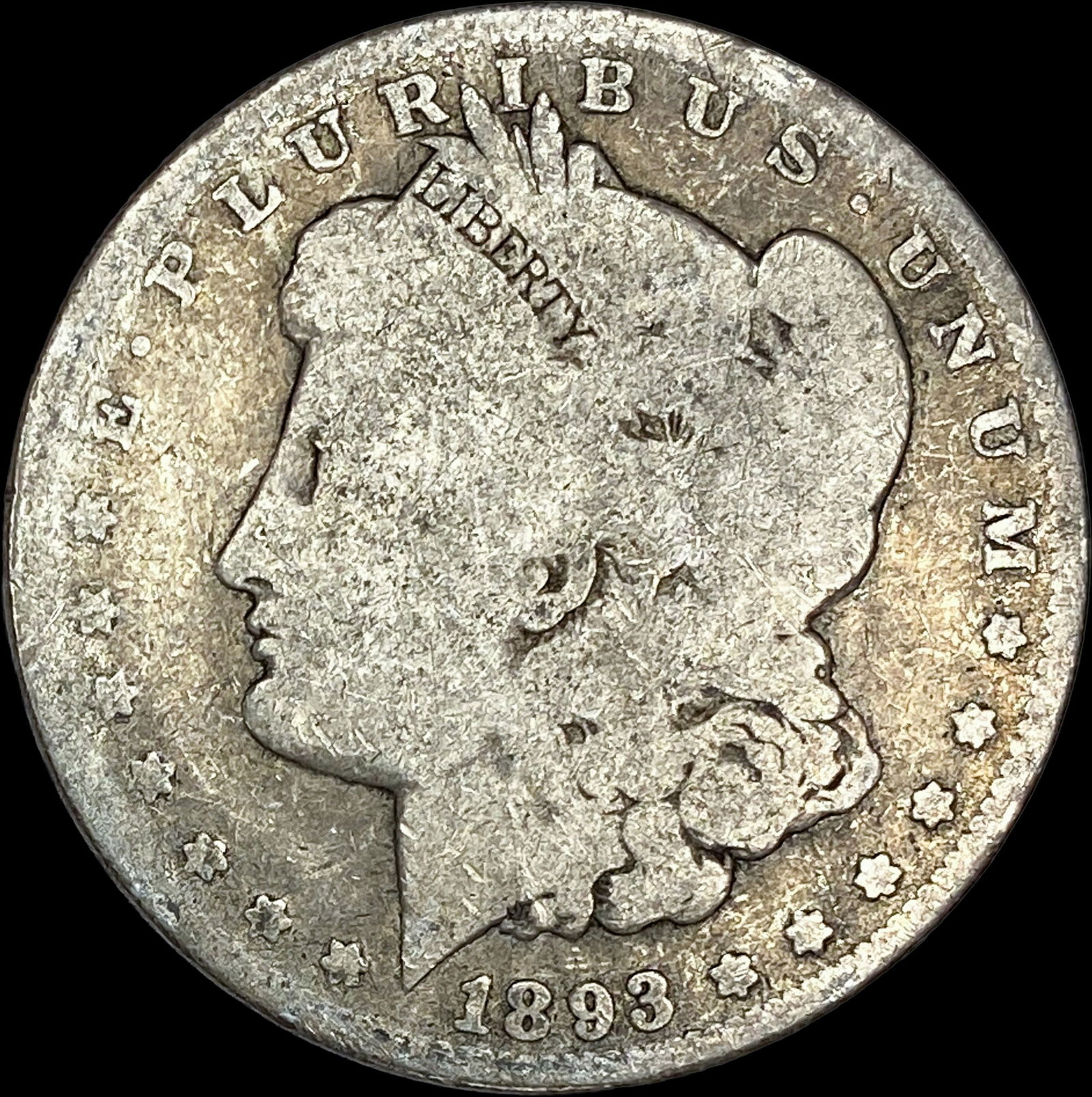 1893 Morgan Silver Dollar NICELY CIRCULATED: 1893 Morgan Silver Dollar NICELY CIRCULATED