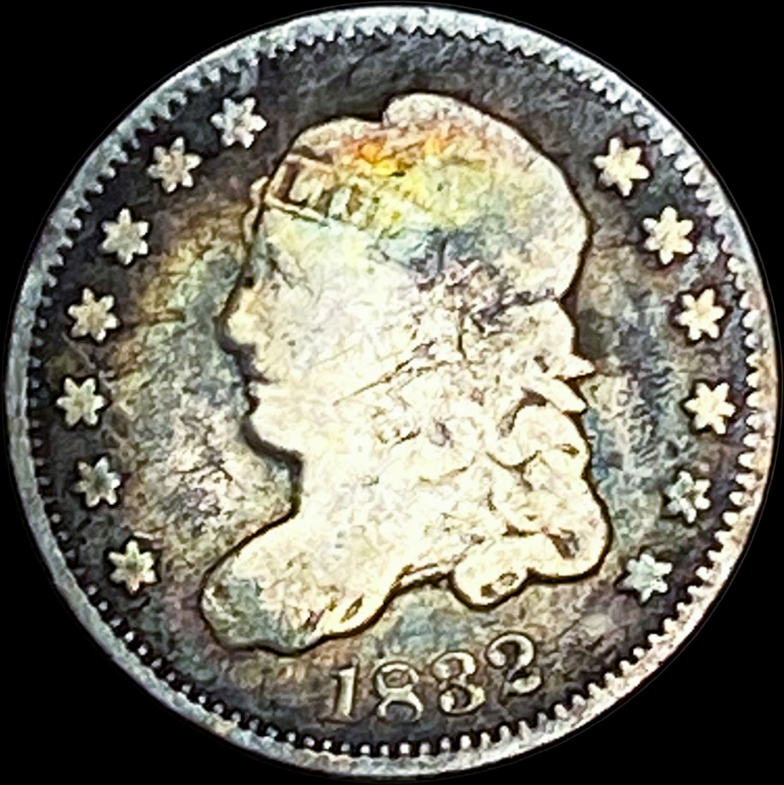 1832 Capped Bust Half Dime NICELY CIRCULATED (1 of 2)