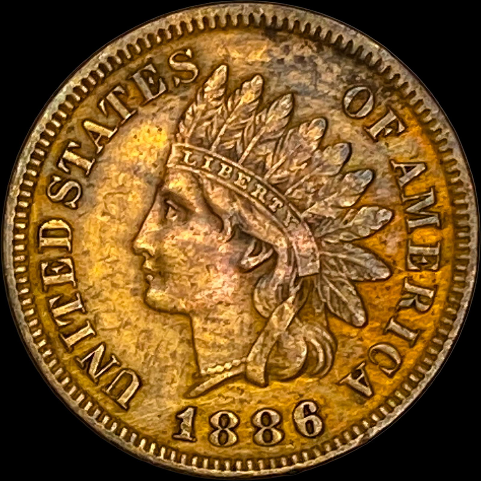 1886 Indian Head Cent HIGH GRADE (1 of 2)