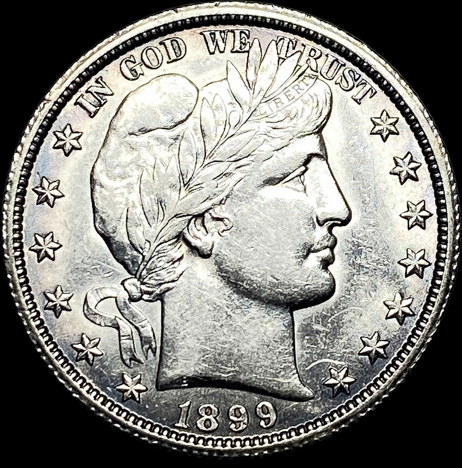 1899-O Silver Barber Half Dollar UNCIRCULATED (1 of 2)