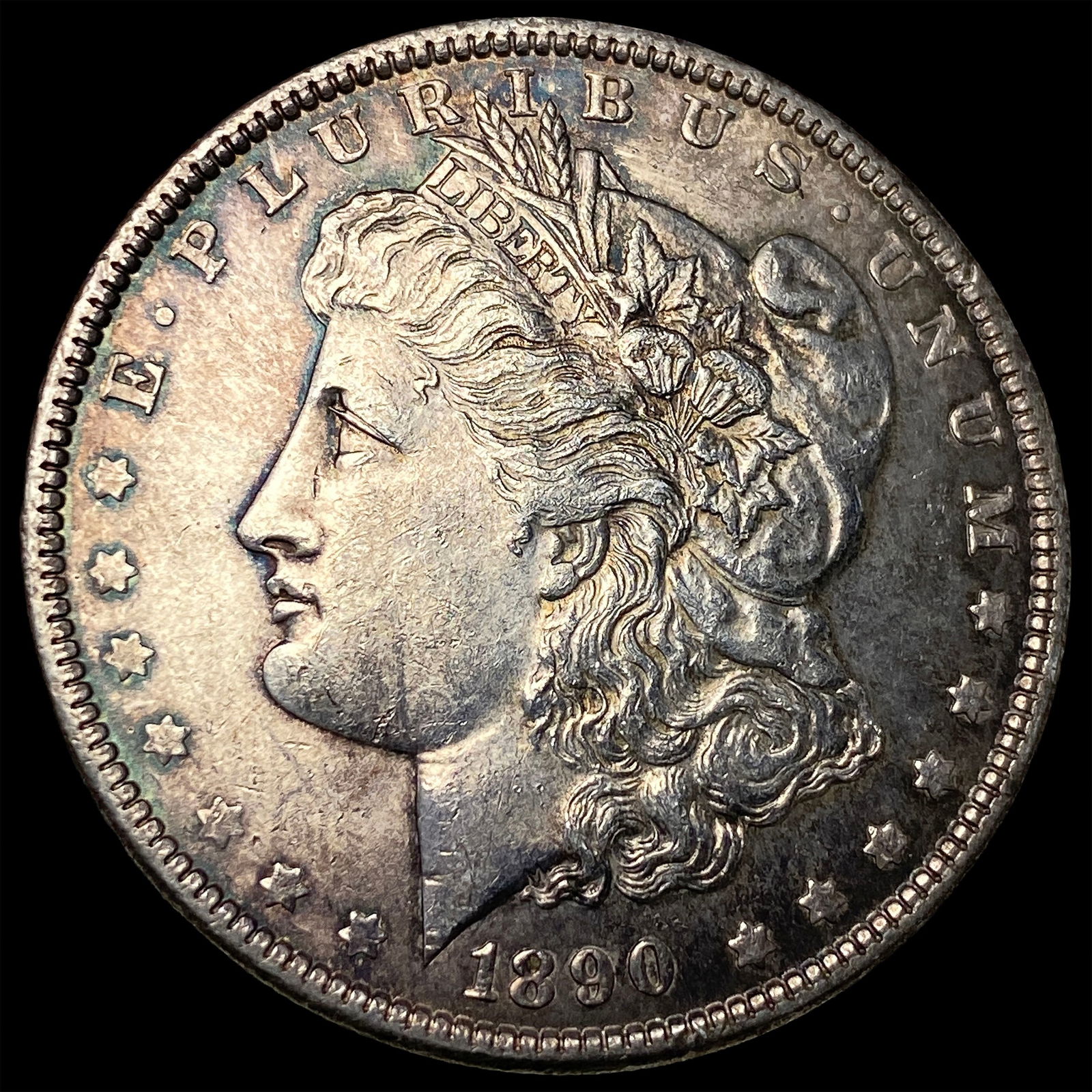 1890 Silver Morgan Dollar UNCIRCULATED: 1890 Silver Morgan Dollar UNCIRCULATED