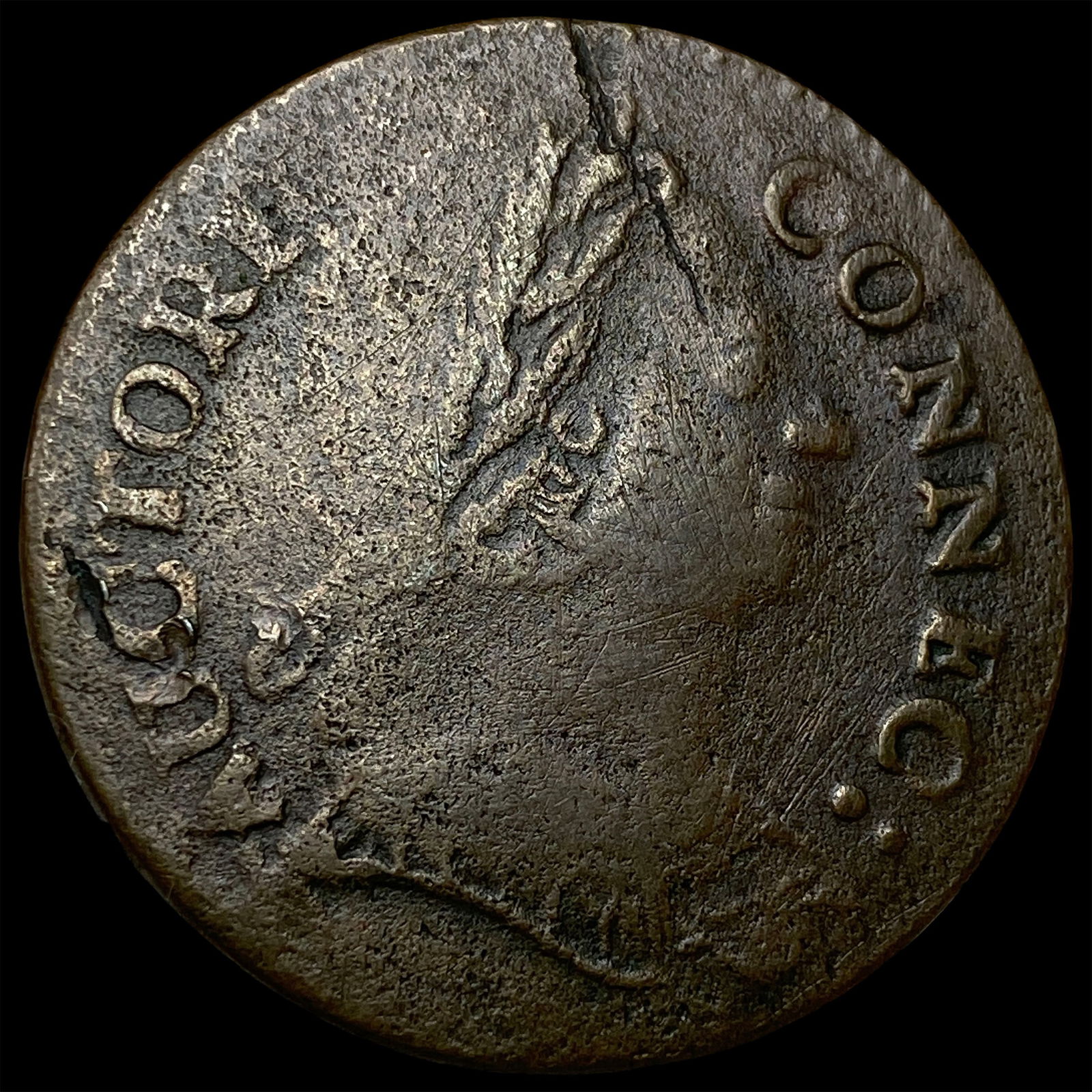 1785 Connecticut Copper Coin HIGH GRADE: 1785 Connecticut Copper Coin HIGH GRADE