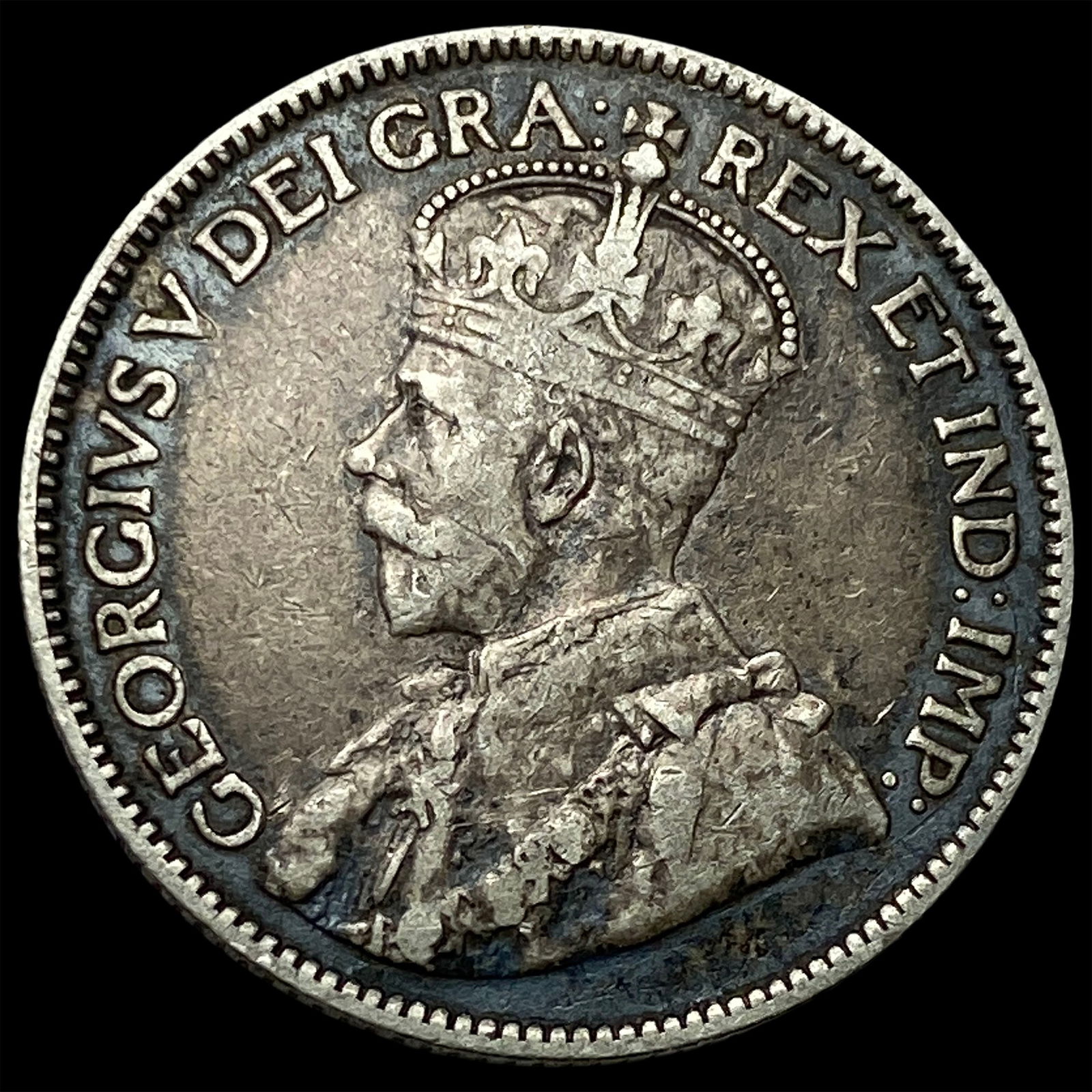 1914 Canada Silver 25 Cents HIGH GRADE (1 of 2)