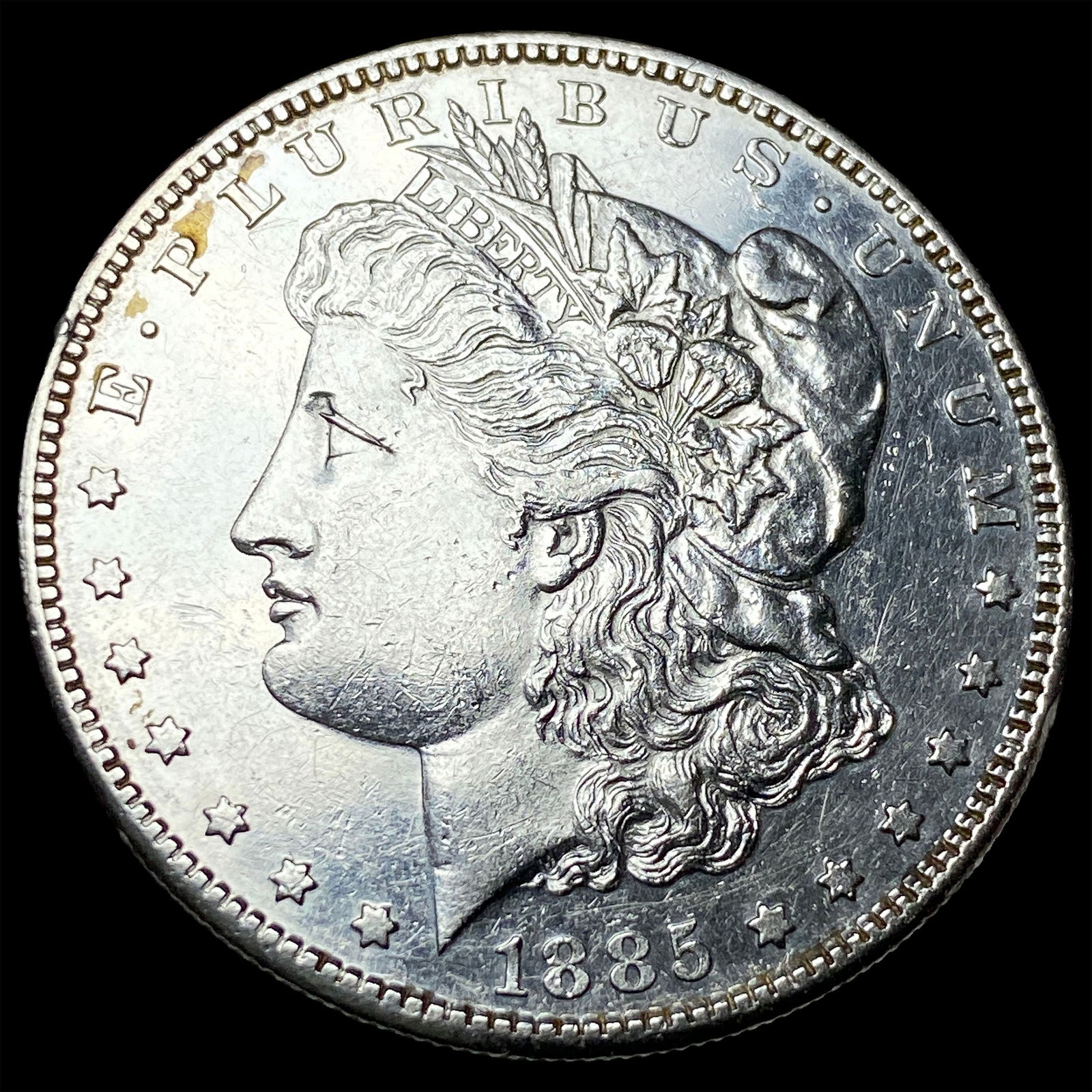 1885-S Silver Morgan Dollar CHOICE AU (1 of 2)