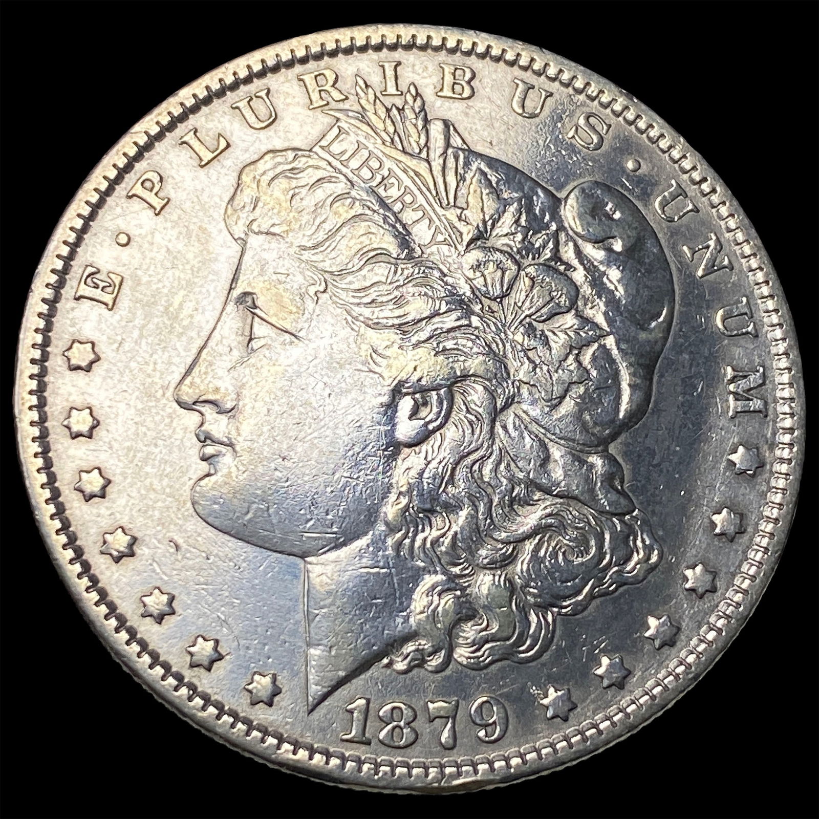 1879 Silver Morgan Dollar CLOSELY UNCIRCULATED (1 of 2)